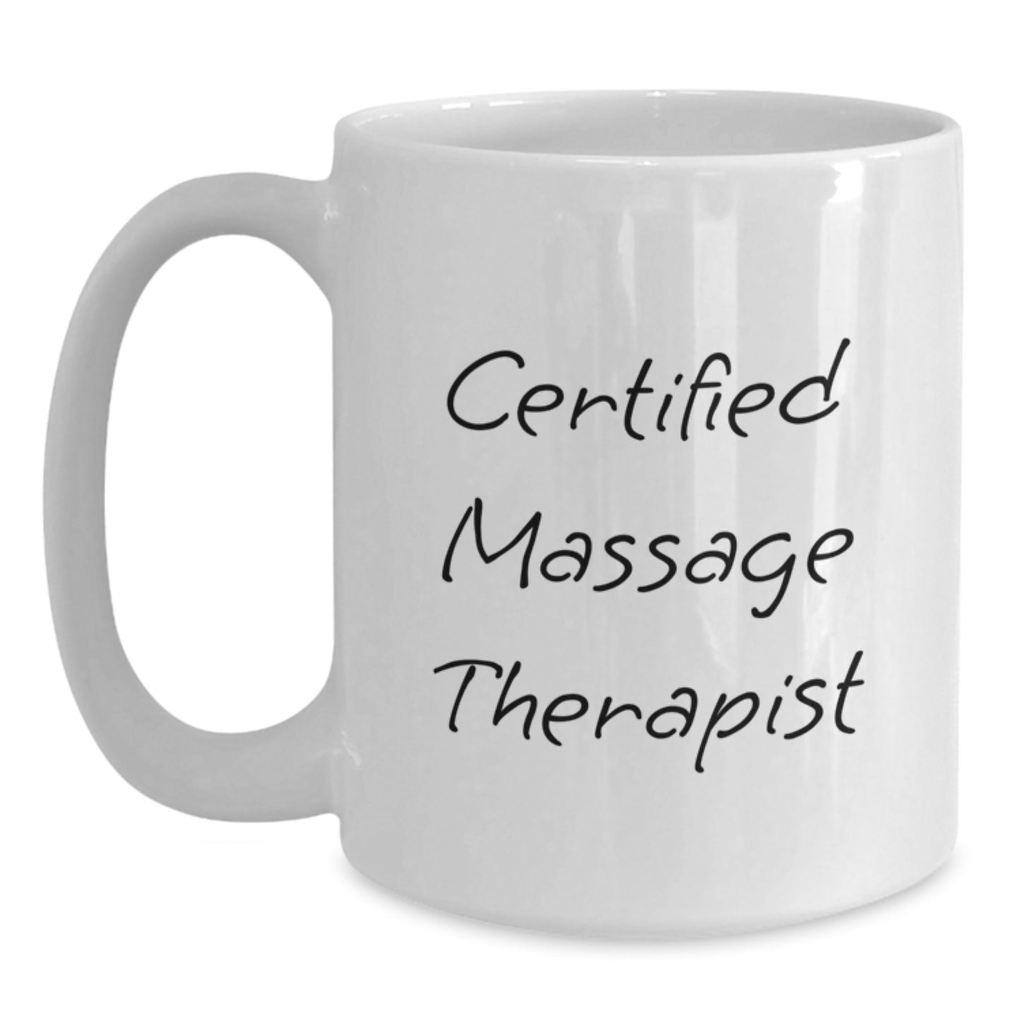 Massage Therapist Gifts for Graduation, Funny Quote on White Coffee Mug, Gifts from Family to Massage Therapist - Main