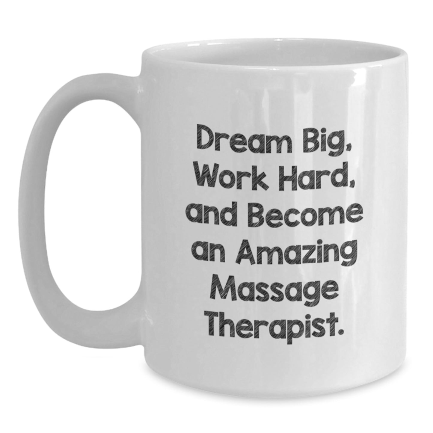 Funny Inspirational Gifts from Friends to Massage Therapist White Coffee Mugs for Christmas Unique Presents - Main