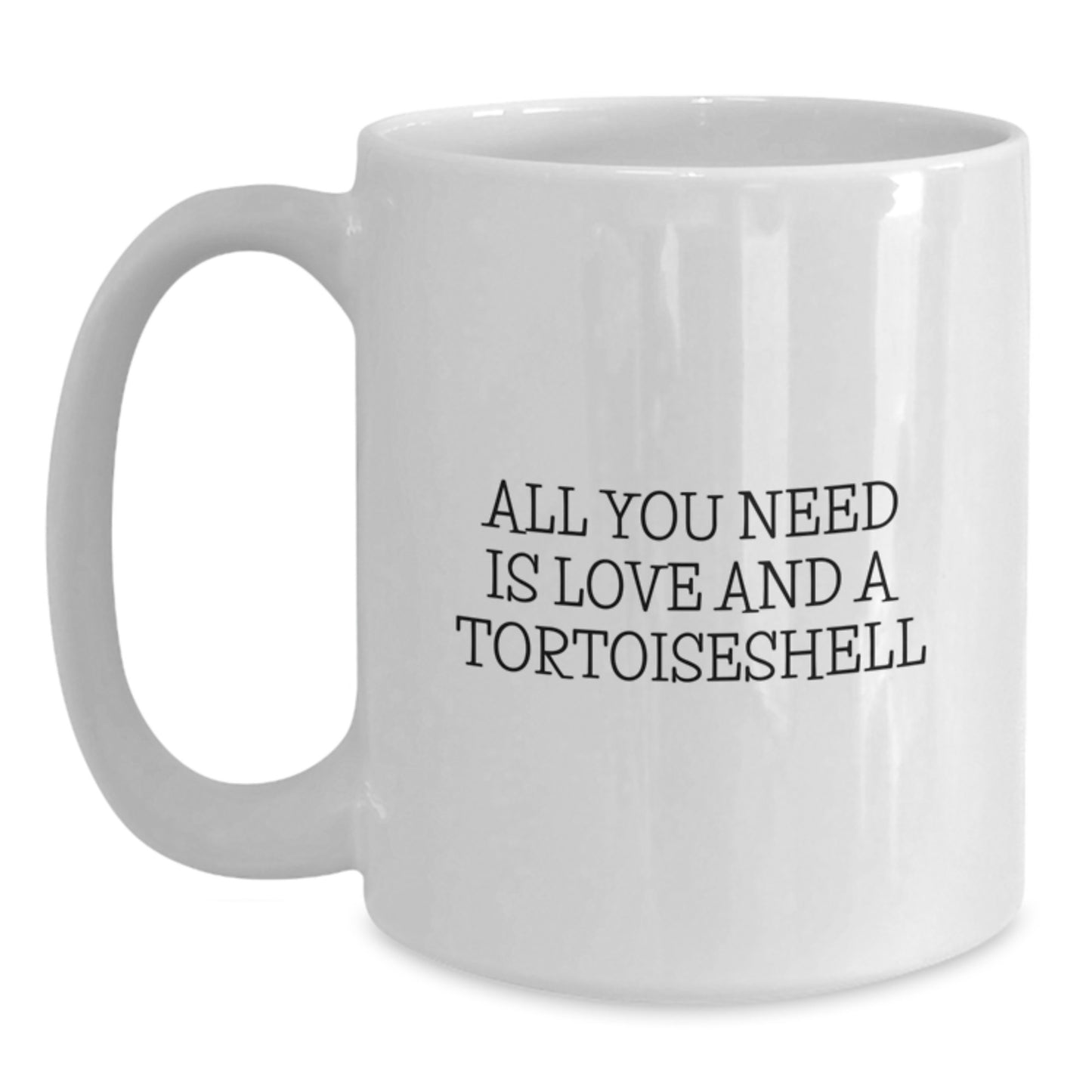 Funny Tortoiseshell Cat Gifts from Friends, Unique Graduation Gifts for Tortoiseshell Cat Lovers, White Coffee Mug - Main