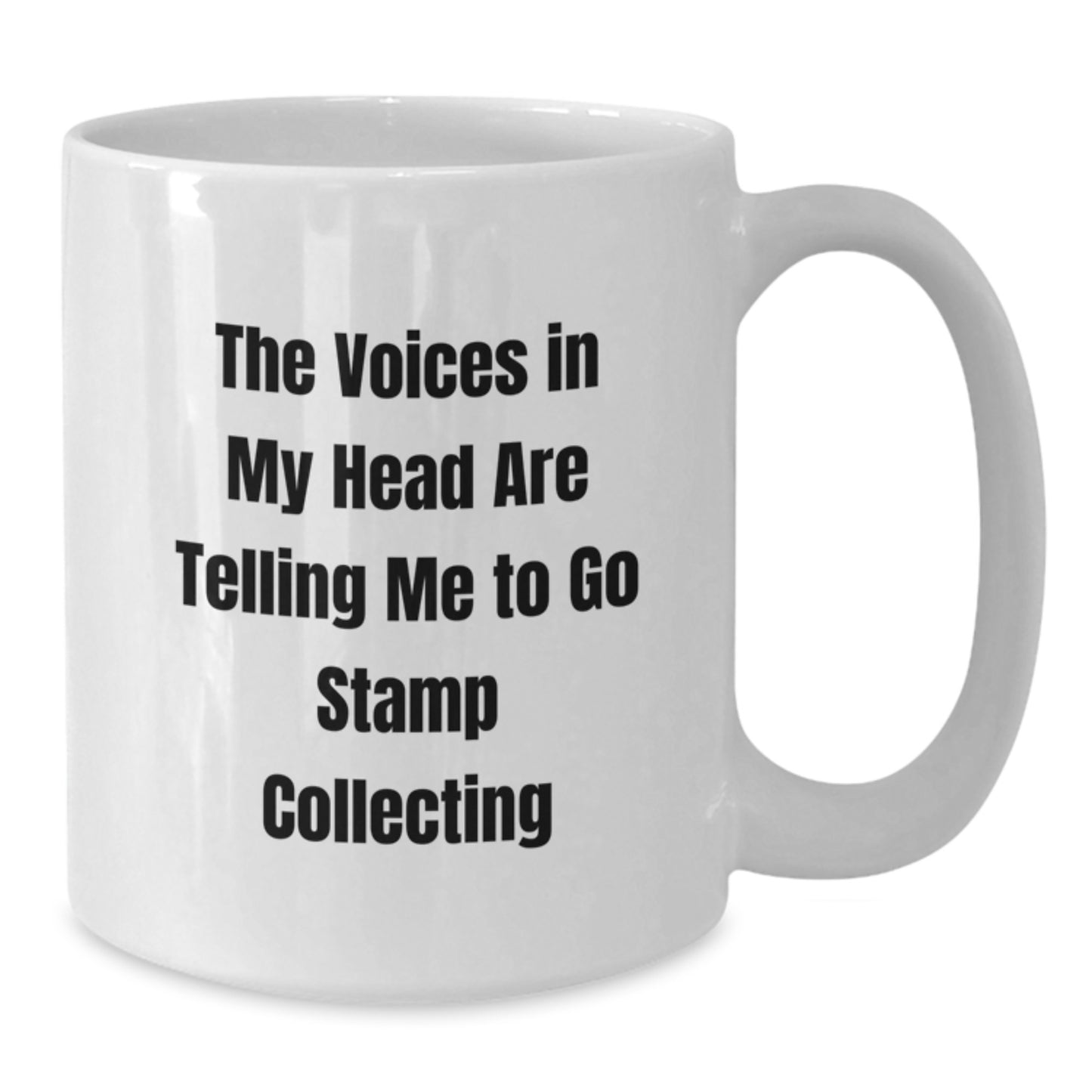 Funny Quote White Coffee Mug for Stamp Collecting Enthusiasts Gifts from Family Friends Christmas Unique - Additional