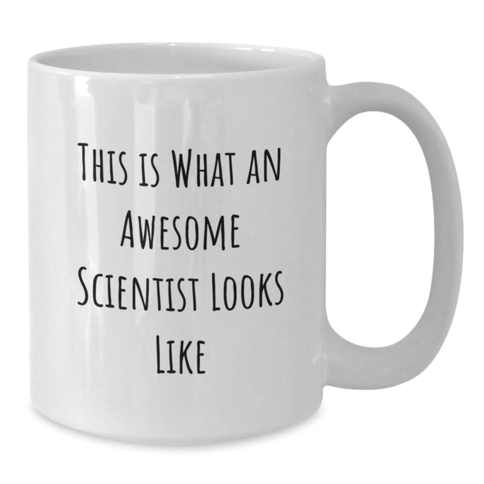 Funny Scientist Gifts for Men from Family - White Coffee Mug for Graduation - Additional