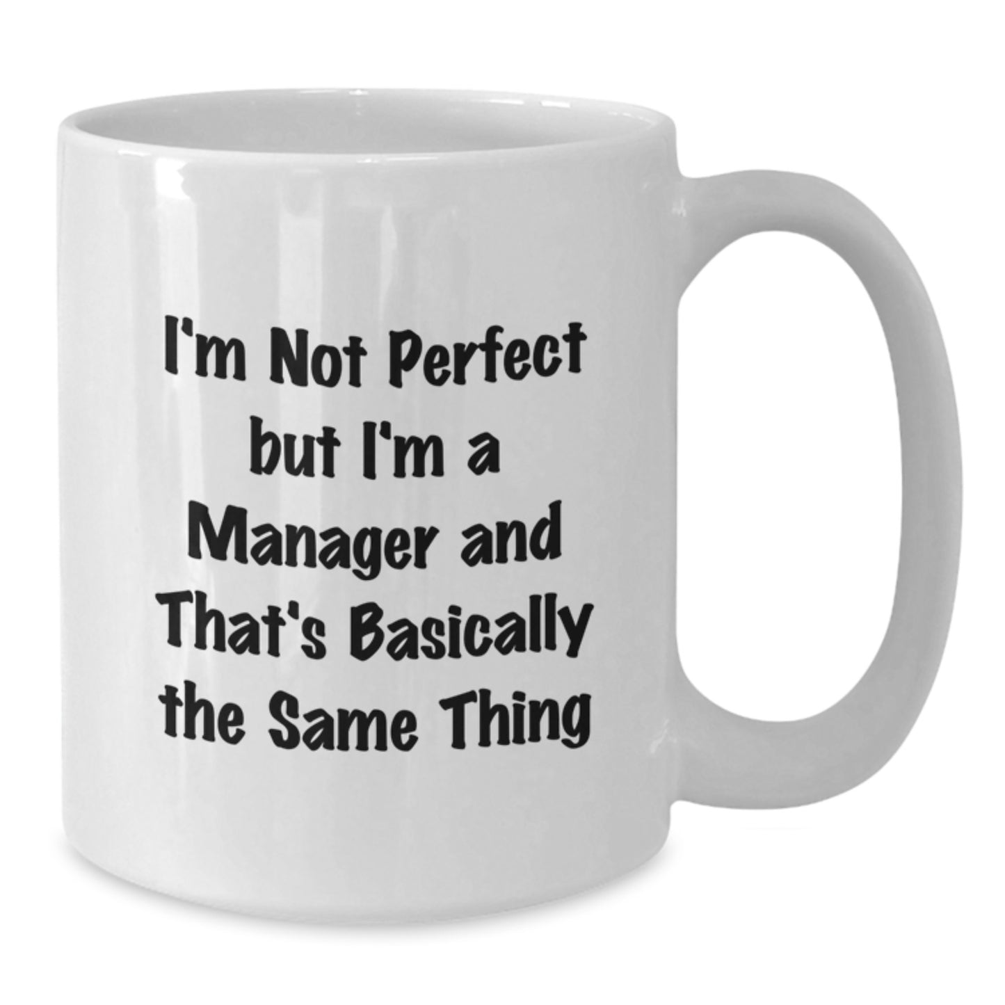 Funny Manager Gifts, White Coffee Mug, Christmas Unique Presents for Men, Women, Friends, Coworkers, Family - Additional