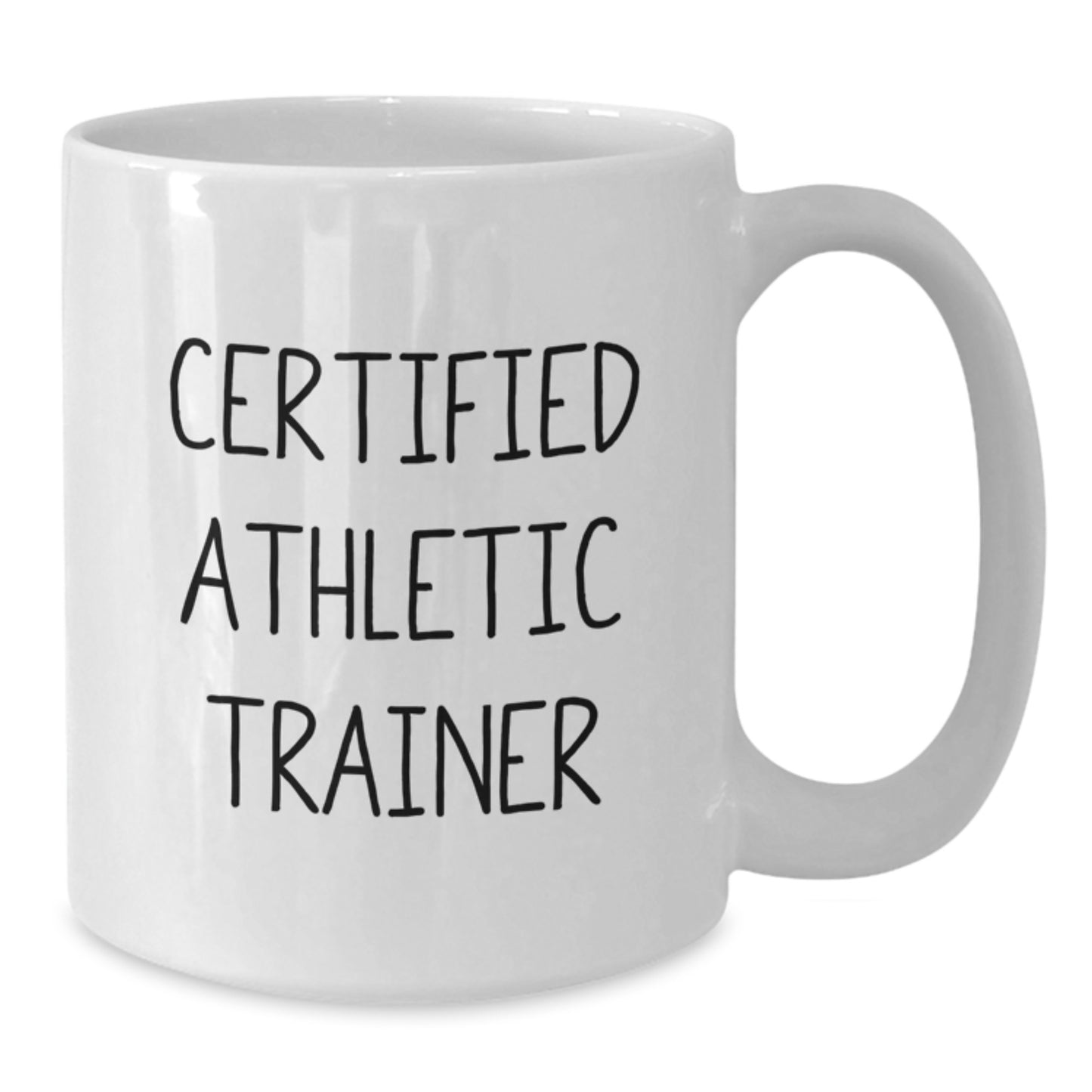 Funny Quote Athletic Trainer Gifts from Friends to Family Christmas Unique White Coffee Mugs - Additional