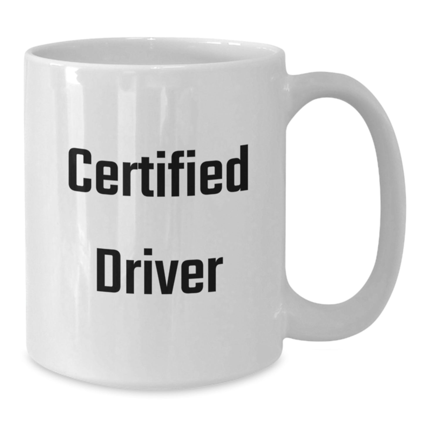 Funny Driver Gifts for Men, Unique White Coffee Mug for Graduation, Quote Says 'Certified Driver, That's a Wrap' - Gifts from Friends to Family - Additional