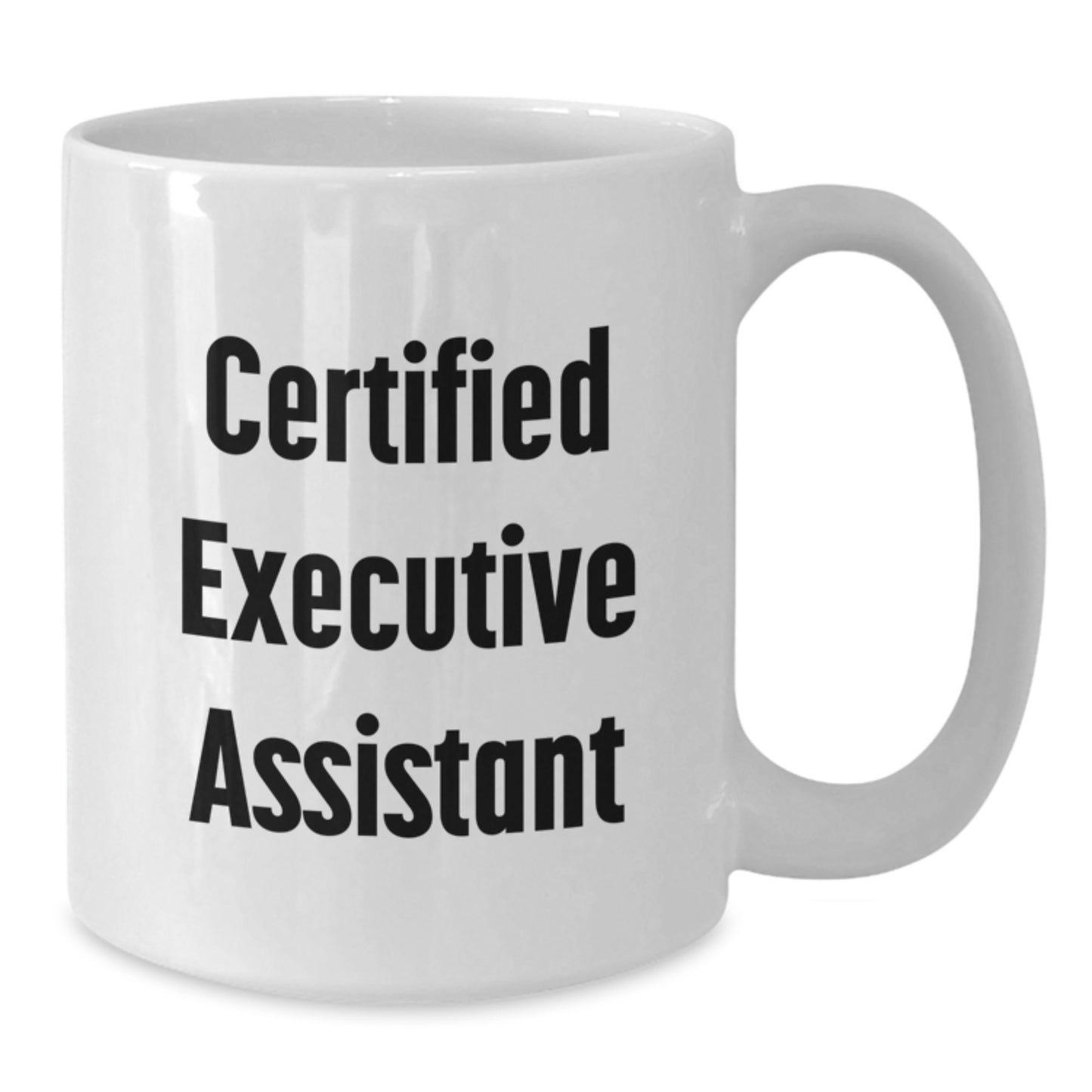 Funny Executive Assistant Gifts from Friends to Coworkers White Coffee Mug for Graduation, 'A Certified Executive Assistant is like a Unicorn, Rare and Magical' - Additional