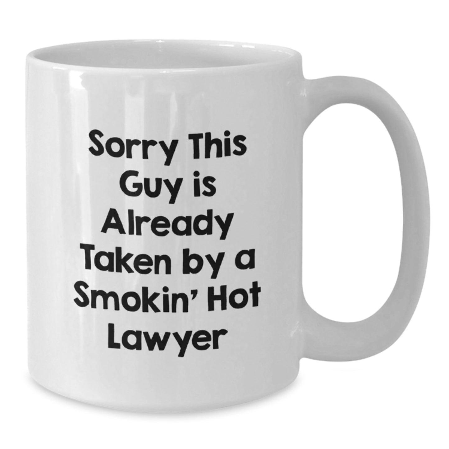 Funny Lawyer Gifts for Men, White Coffee Mug, Unique Christmas Memorable Presents from Friends to Lawyer Colleagues - Additional