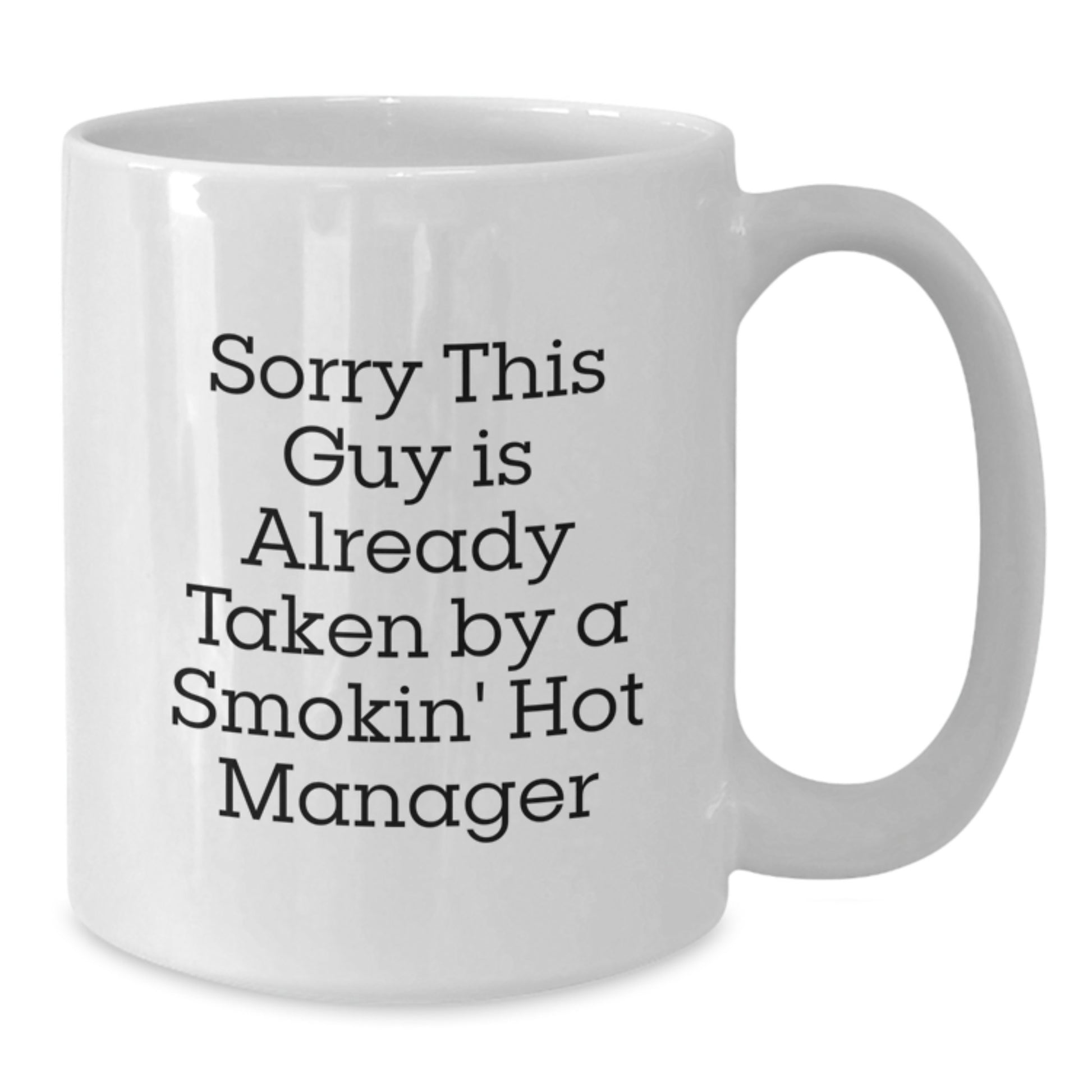Funny Manager Gifts for Men, Unique White Coffee Mug for Christmas Unique Gifts from Friends to Boss - Additional