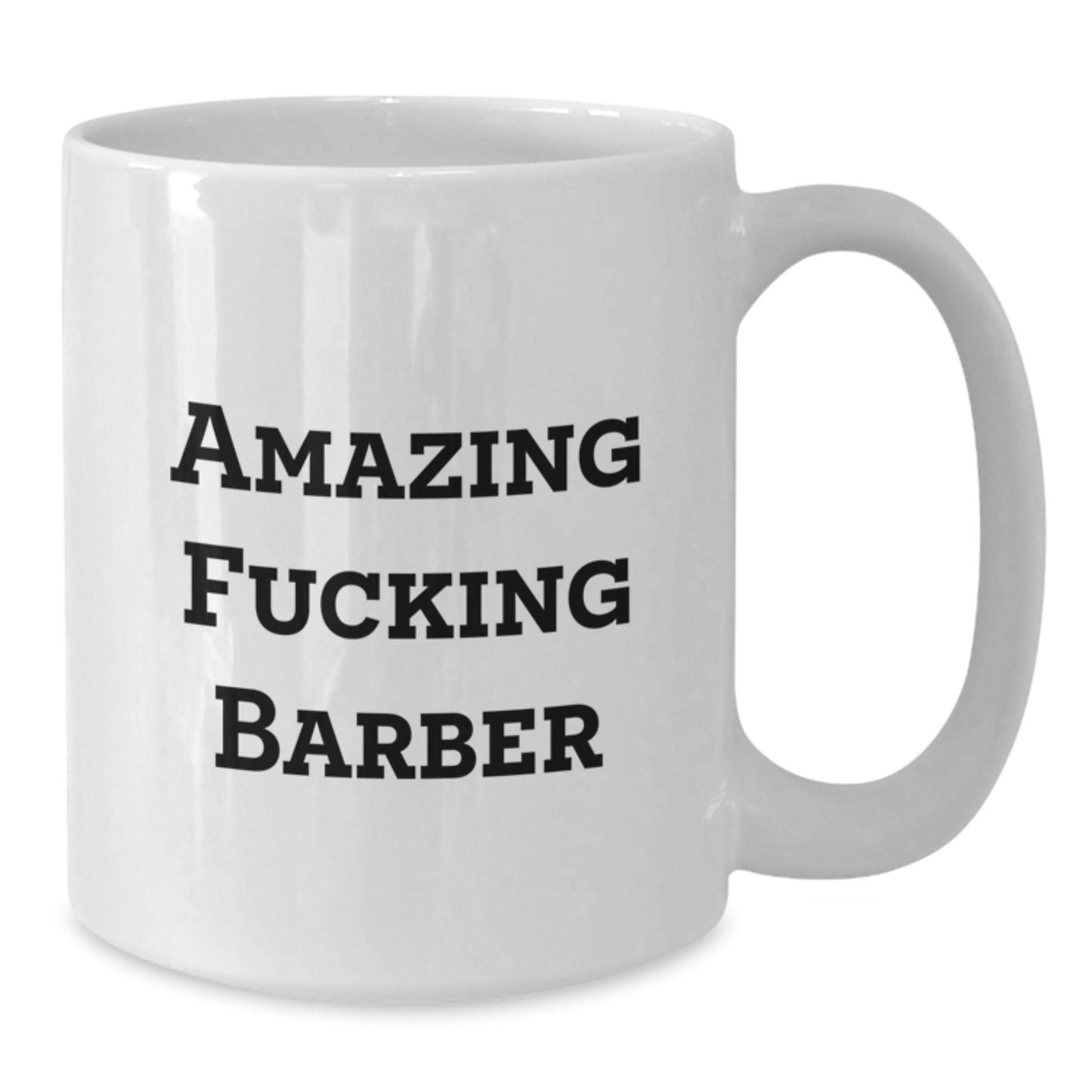 Funny Barber Gifts for Men, White Coffee Mugs from Friends, Unique Christmas Unique Gifts for Barber - Additional