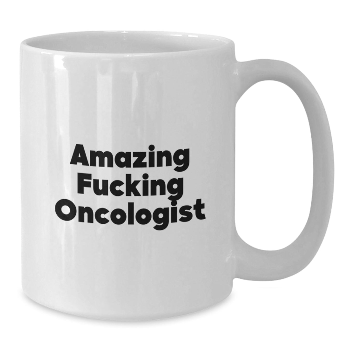 Funny Oncologist Gifts from Friends for Oncologist, White Coffee Mug Christmas Unique - Additional