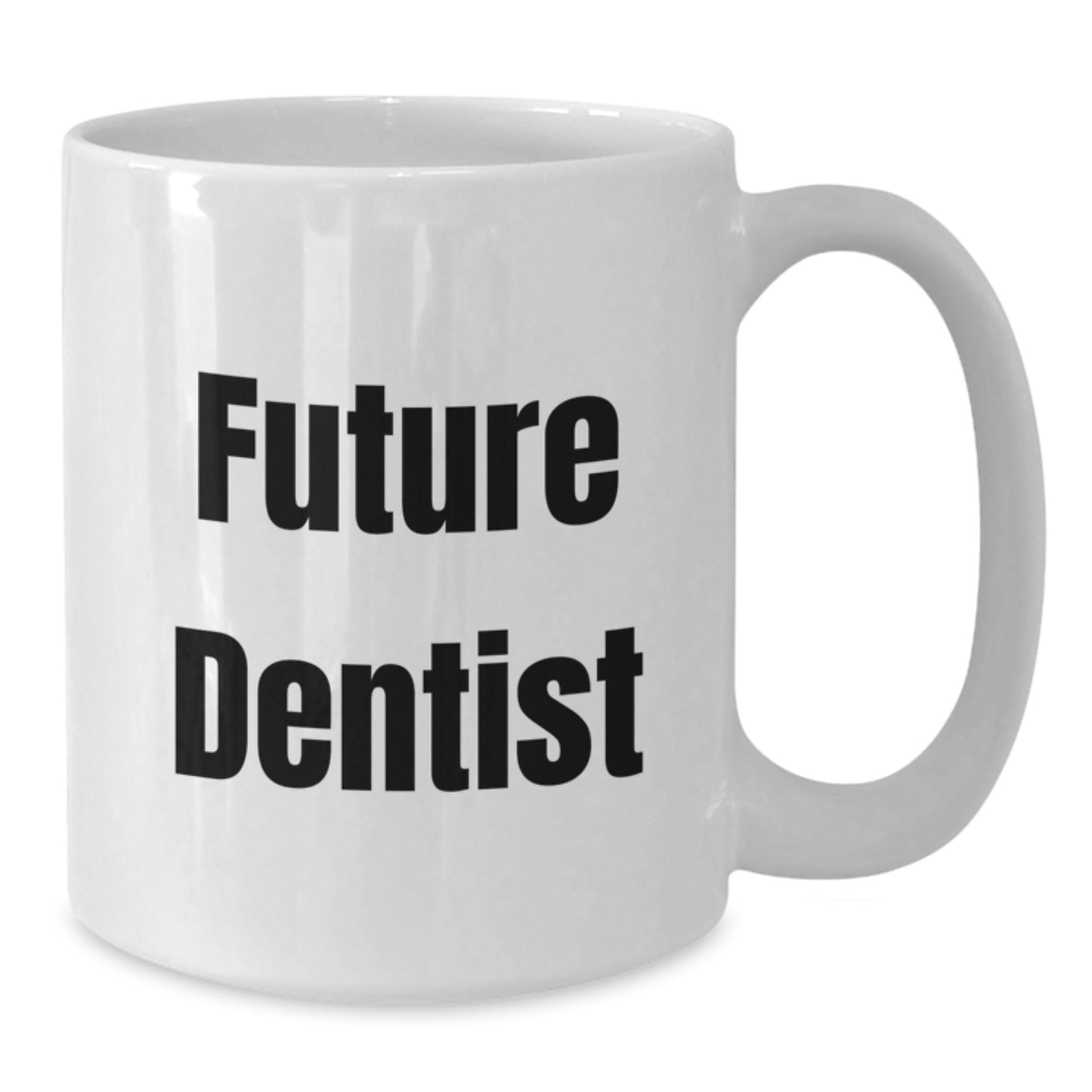 Funny Dentist Gifts from Friends and Family for Future Dentist Graduation Unique White Coffee Mug, 'You're the Future of Smiles' Quote - Additional