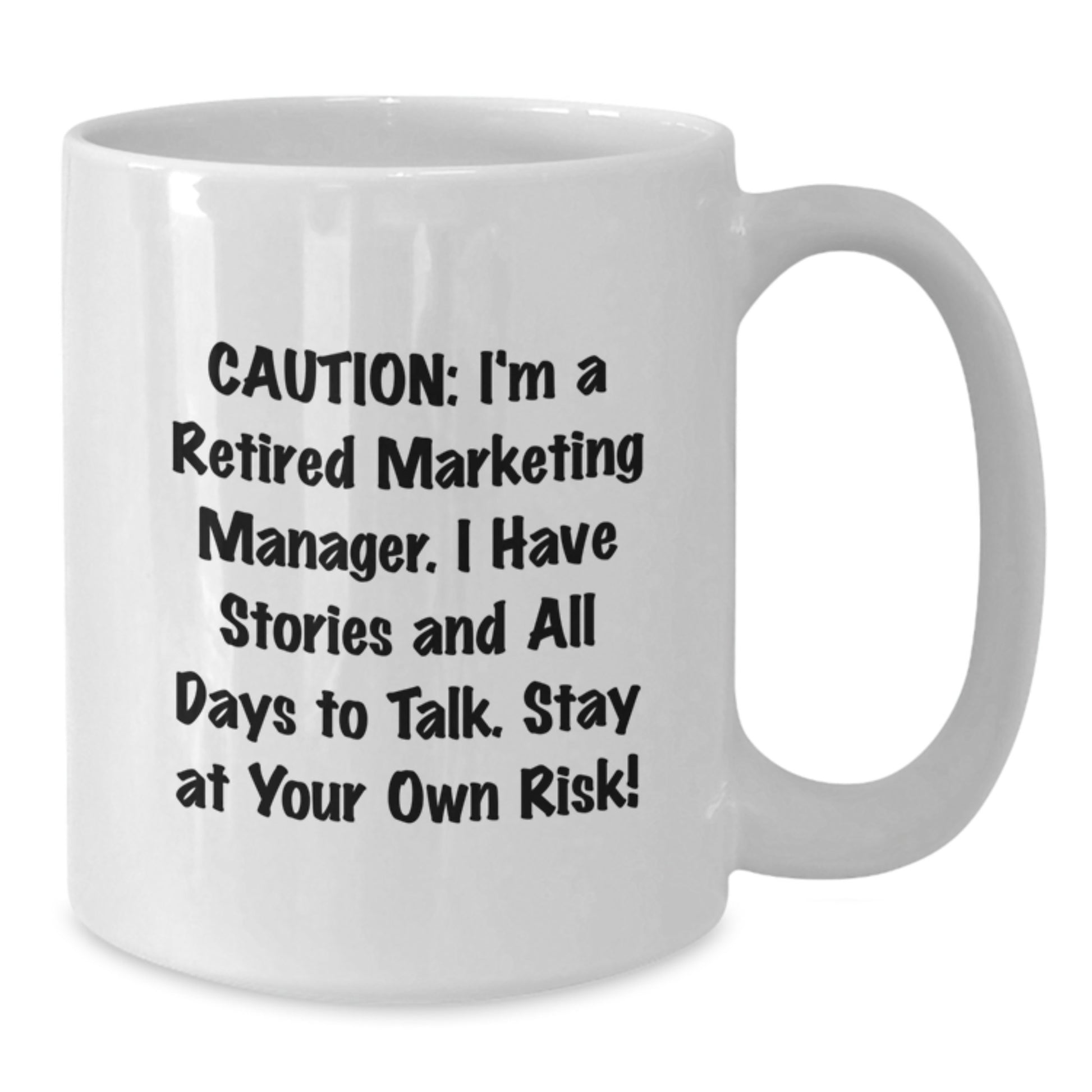 Funny Marketing Manager White Coffee Mugs for Christmas Unique Gifts from Friends - Additional