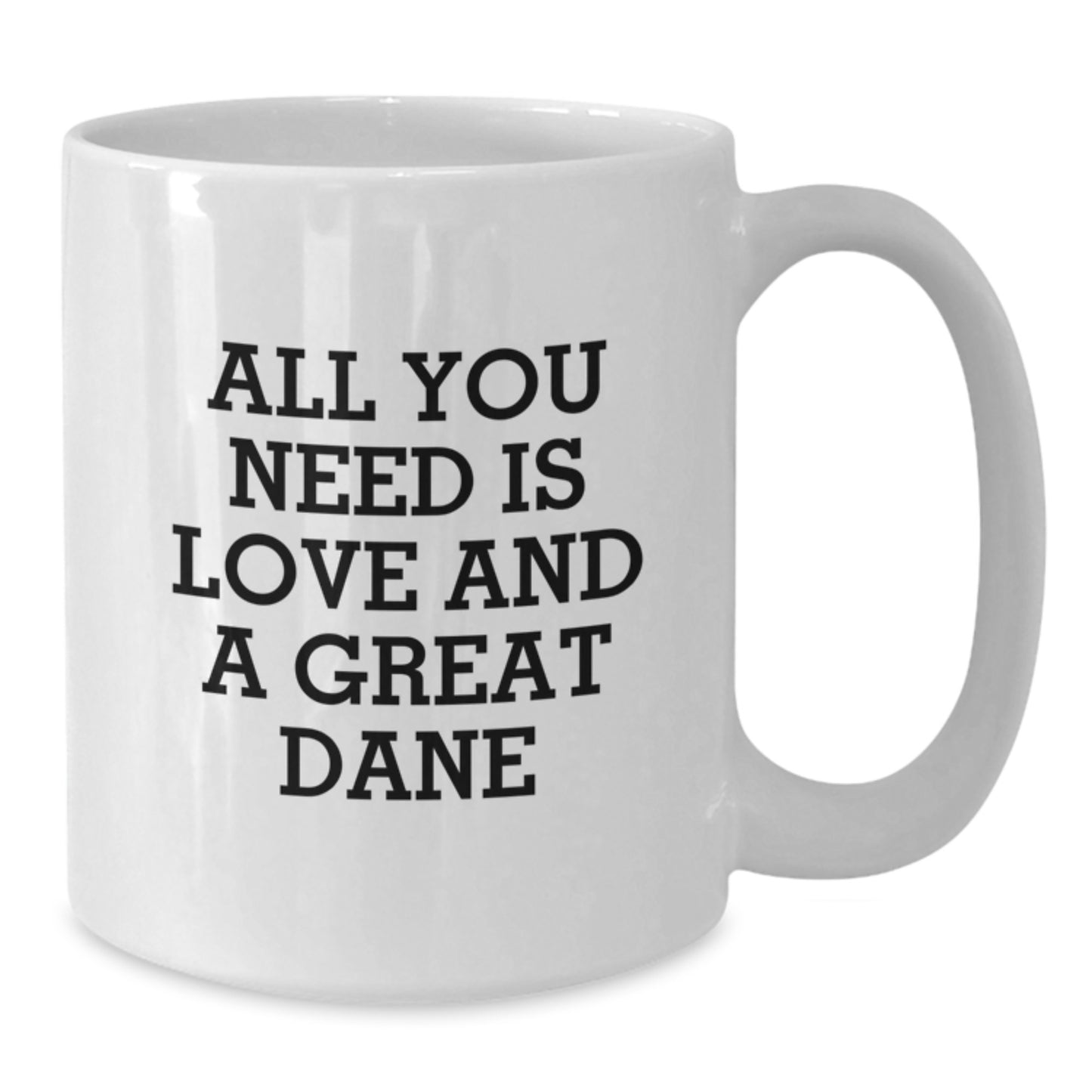 Funny Great Dane Dog Gifts, White Coffee Mugs for Great Dane Lovers, Unique Christmas Unique Gifts from Friends to Family Members - Additional