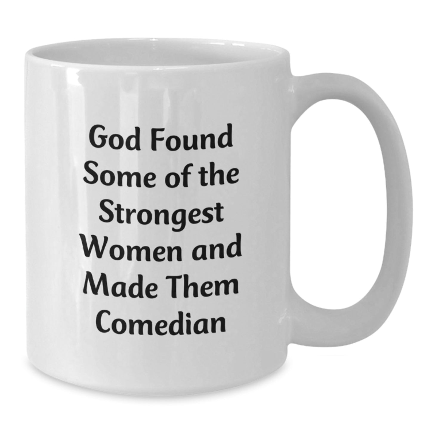 Funny Comedian White Coffee Mug Gifts for Her from Family, Unique Christmas Unique Gifts for Comedian Friends - Additional