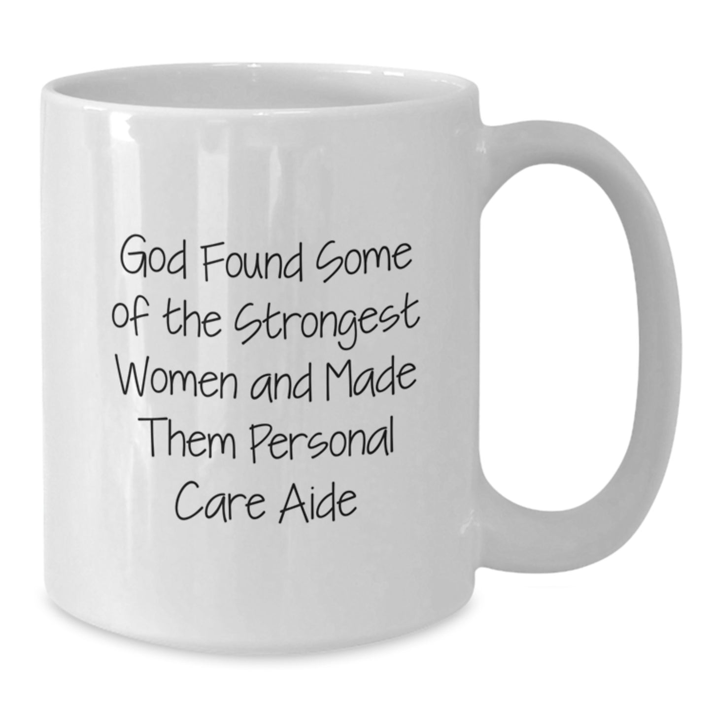 Funny Personal Care Aide White Coffee Mug Gifts from Women for Friends, Unique Christmas Unique Gifts, Women Made Them Personal Care Aide Mug - Additional
