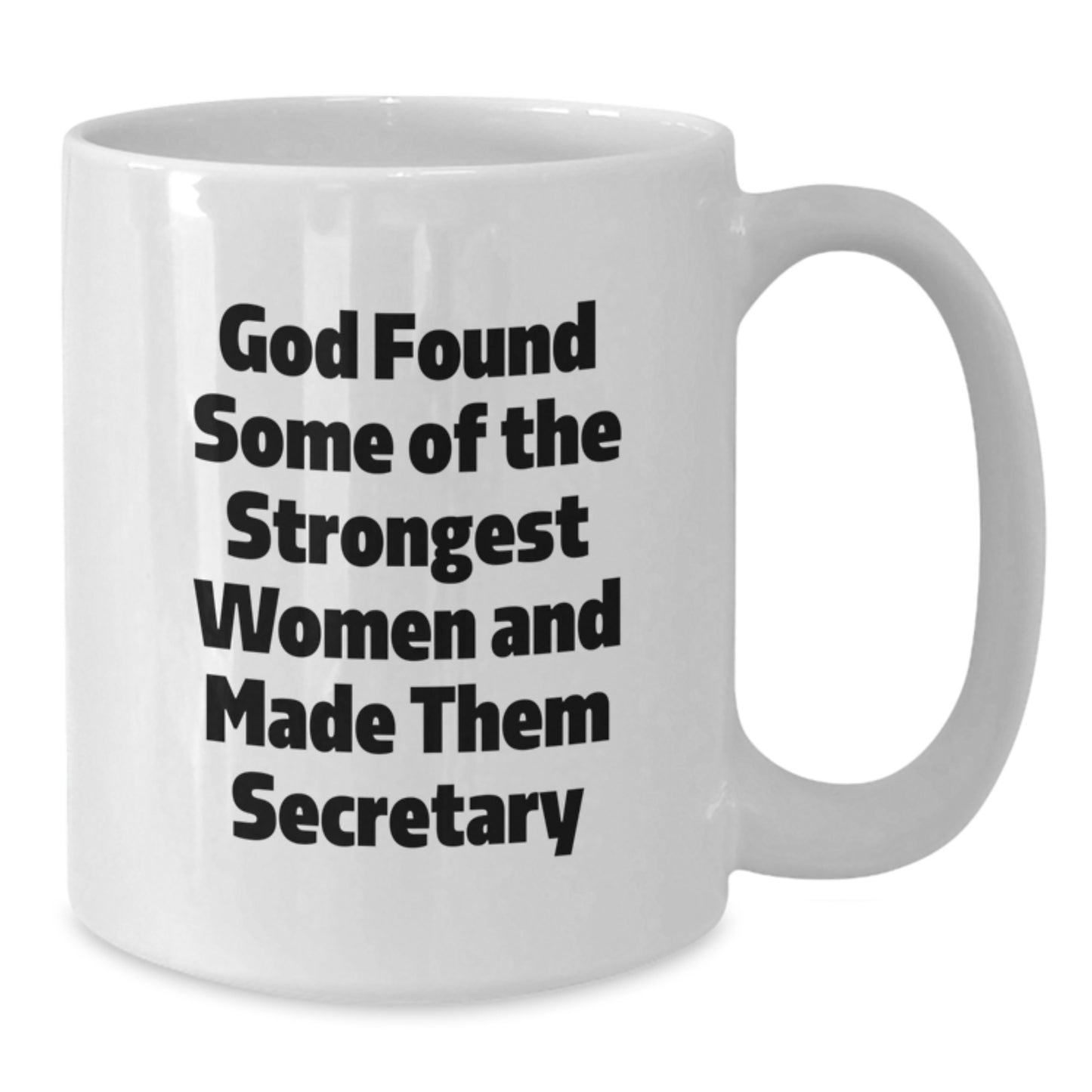 Funny Quote Secretary Gifts from Men Women Friends Coworkers Family, White Coffee Mug for Secretary, Christmas Unique Present - Additional