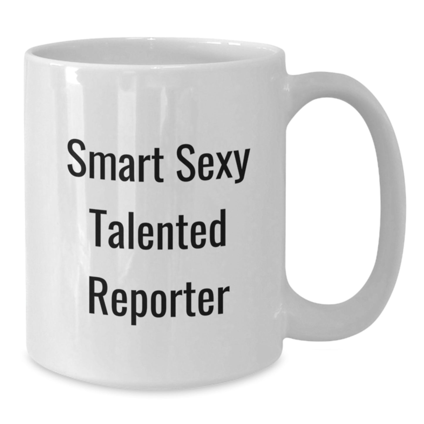 Funny Reporter Mug Quote, Gifts from Friends, Gifts for Reporter Men, White Coffee Mug, Perfect for Christmas Unique Gifts - Additional