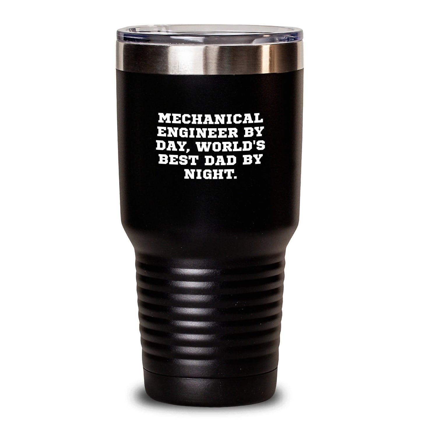 Funny Mechanical Engineer Gifts, Tumblers for Men, Christmas Unique Gifts from Dad, Mechanical Engineer By Day, World's Best Dad By Night. Tumbler - Main