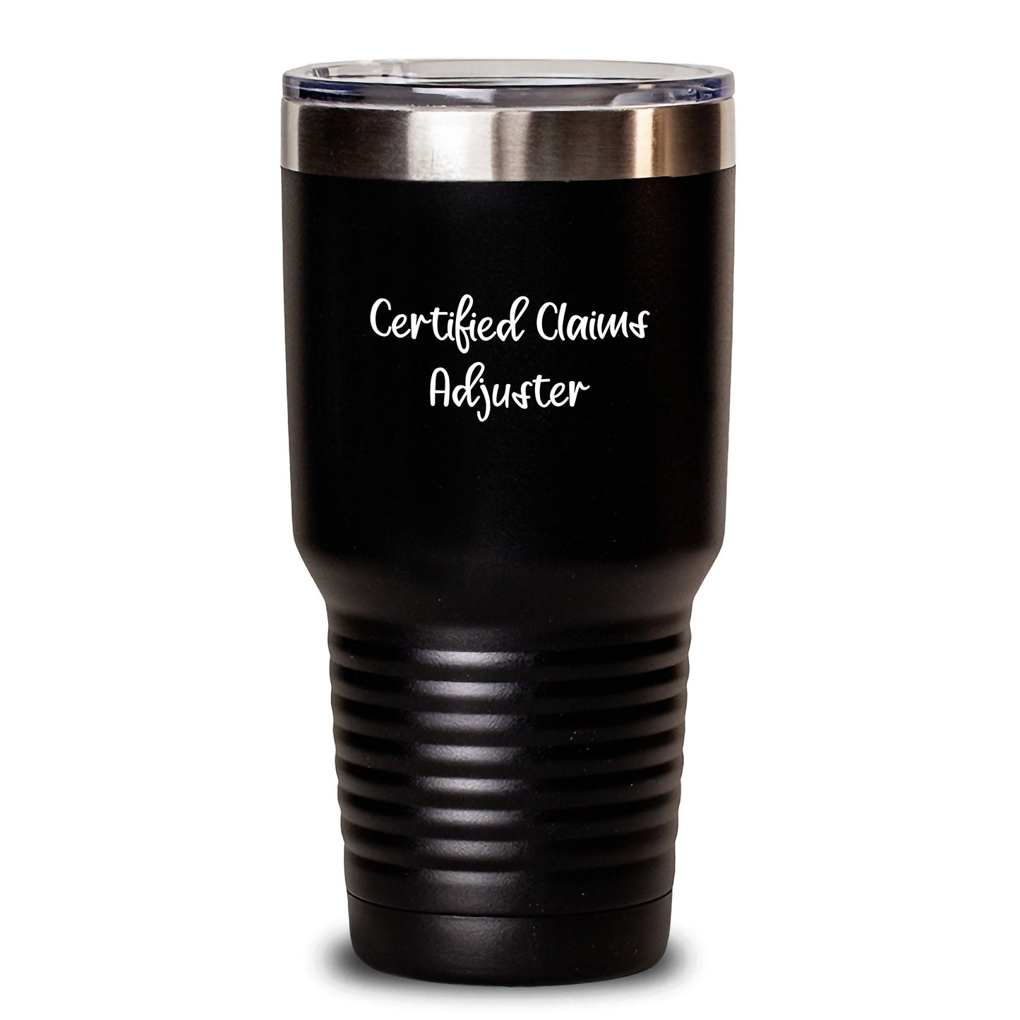 Funny Claims Adjuster Gifts from Friends to Claims Adjuster Graduation Unique Gifts 'Certified Claims Adjuster' Tumbler - Main