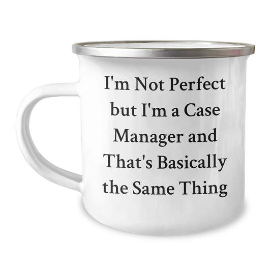 Case Manager Gifts from Family, Funny Quote Inspired Camping Mug for Graduation, Gifts for Case Manager Men, Women, Friends - Image 1