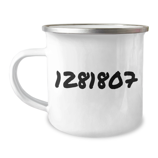 Pug Dog Lovers Gifts from Friends for Pug Dog Graduation Unique Gifts I Love My Pug, People, Not So Much. - Camping Mug - Image 1