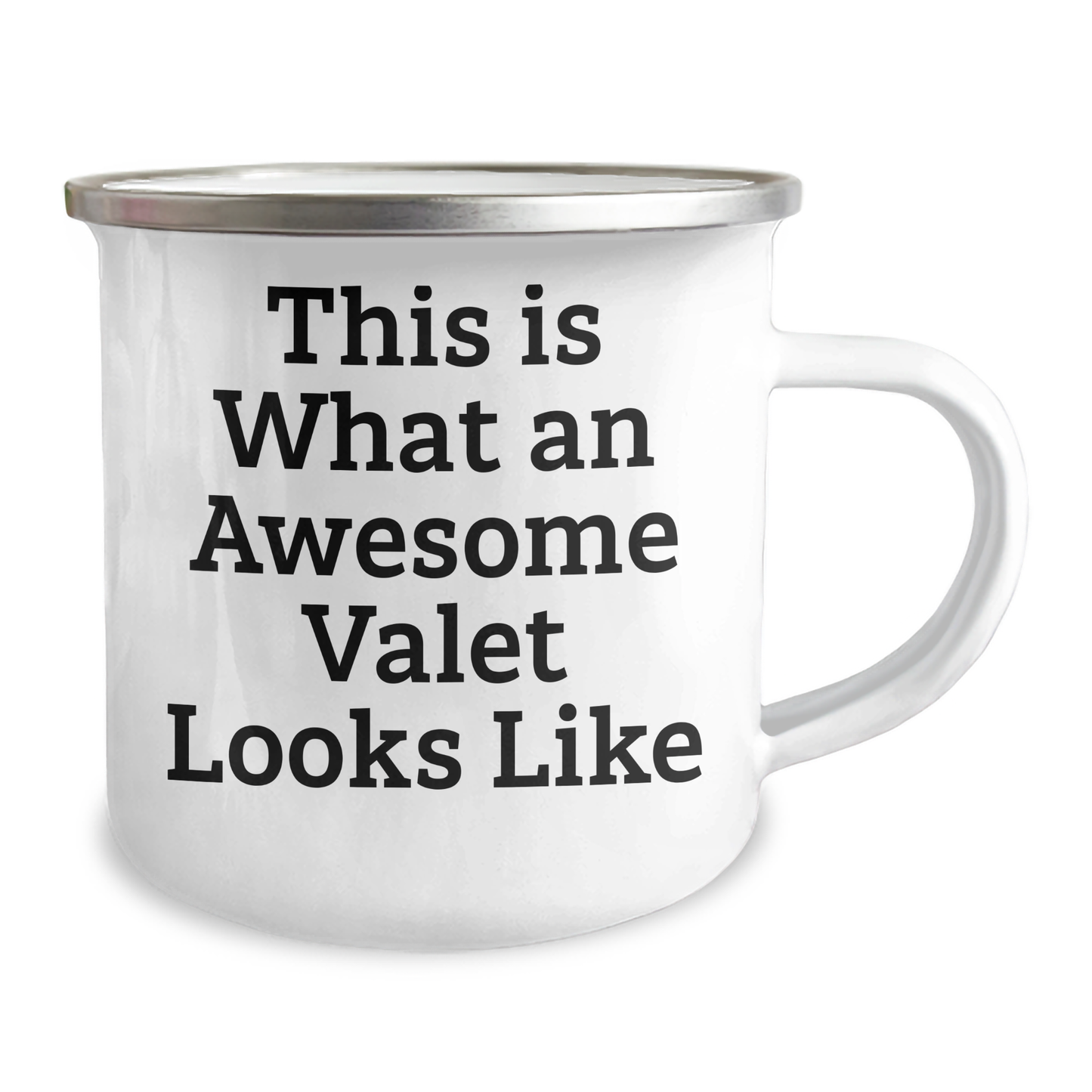 Valet Gifts for Men, Funny Camping Mug with Quote 'This Is What An Awesome Valet Looks Like', Unique Graduation Gifts from Family to Son - Image 2