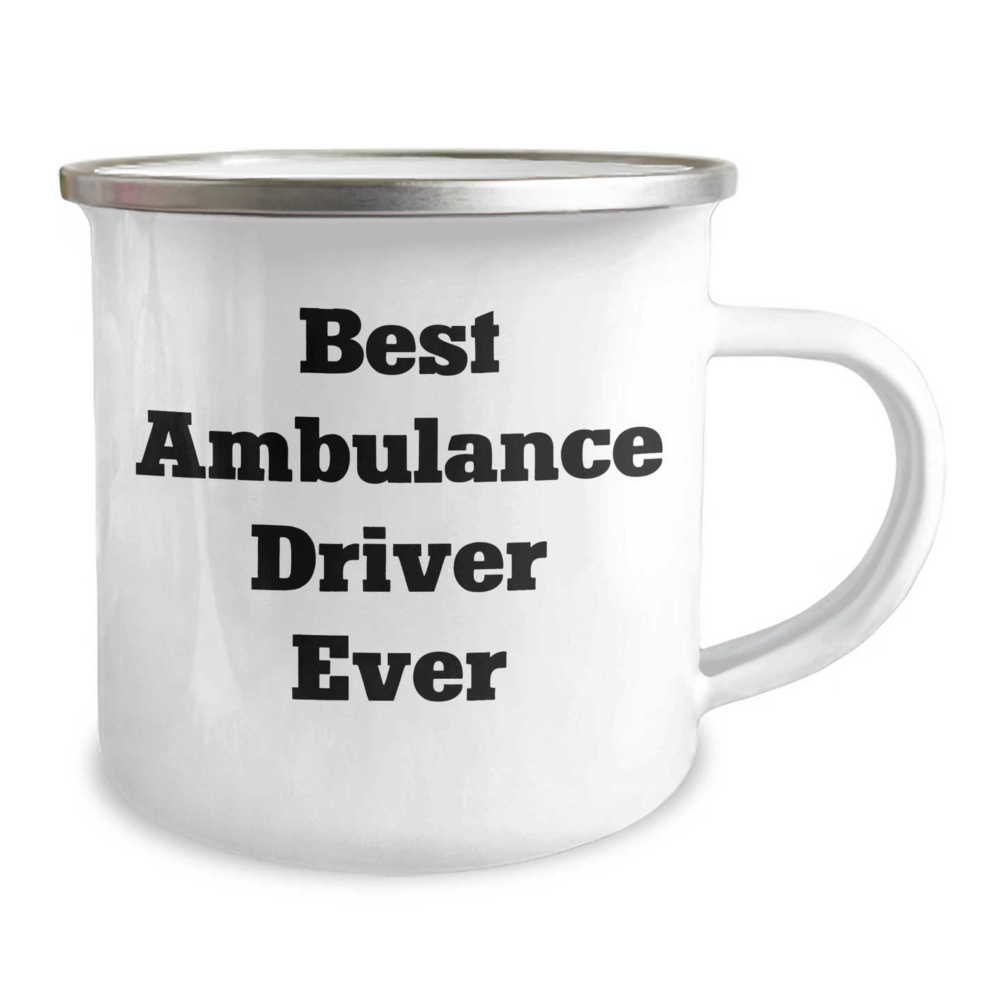 Gifts from Ambulance Driver Friends, Best Ambulance Driver Ever Funny Camping Mug for Graduation, Gifts for Ambulance Driver Men, Unique Ambulance Driver Gifts - Image 2