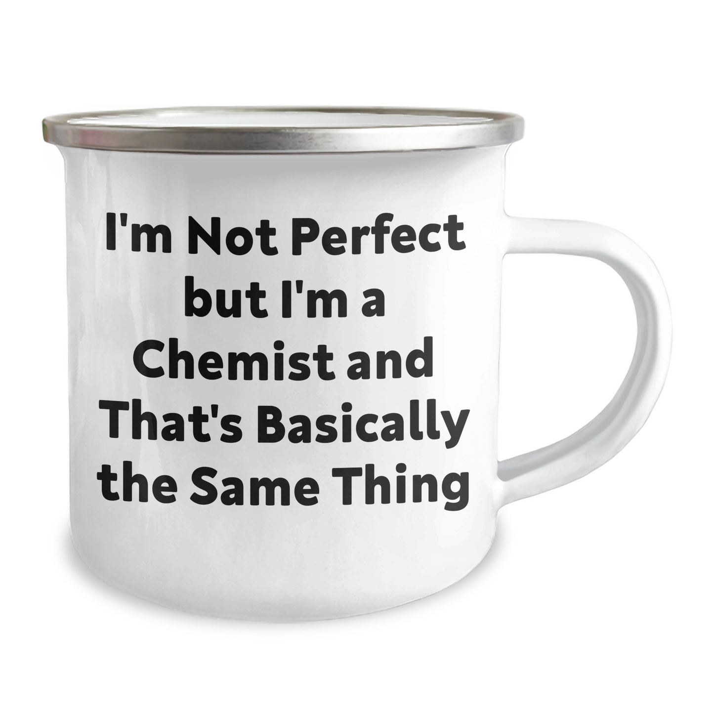 Funny Chemist Gifts for Men, Women, or Friends - 'I'm Not Perfect But I'm A Chemist And That's Basically The Same Thing' Graduation Unique Gifts from Family - Image 2