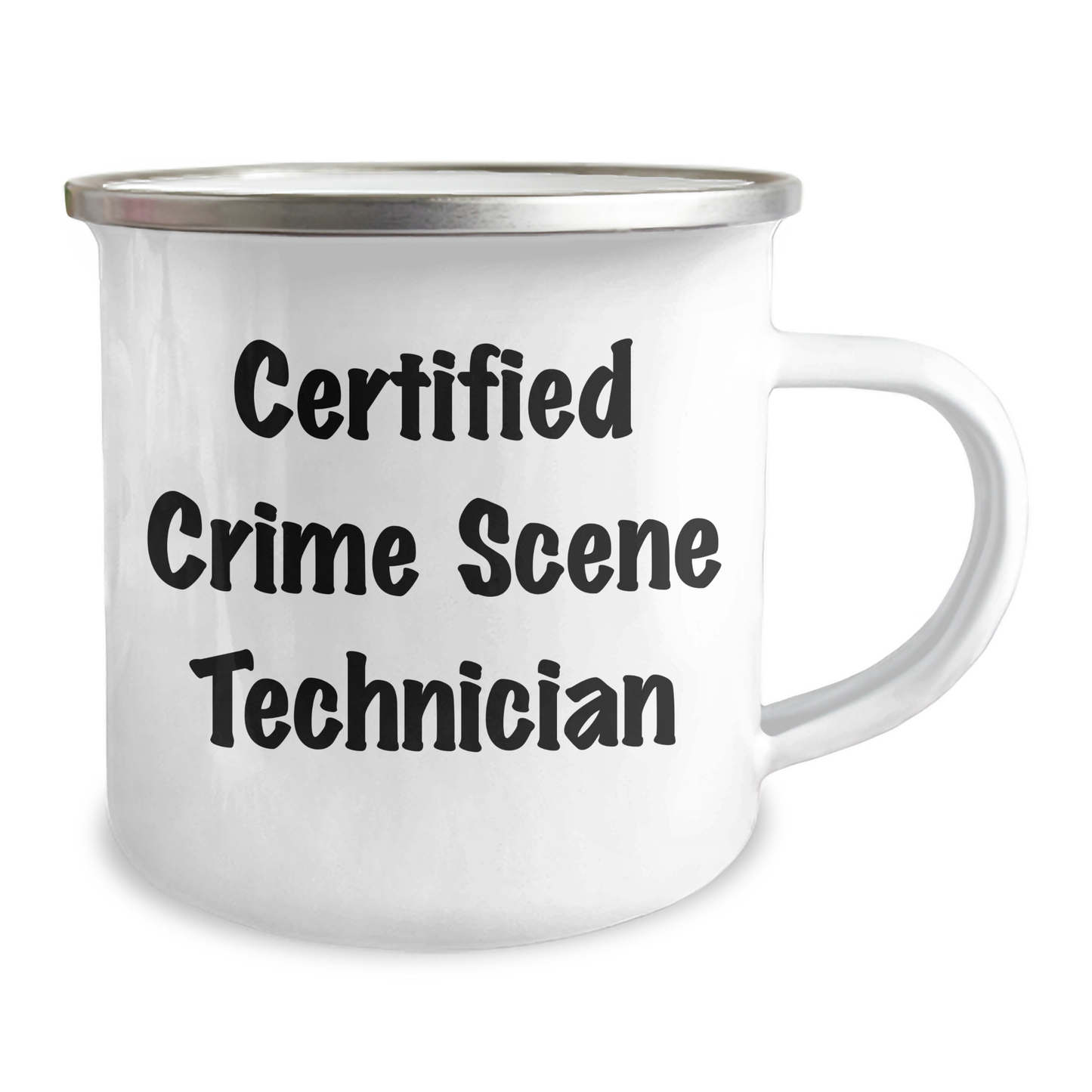 Funny Crime Scene Technician Gifts for Men, 'Certified Crime Scene Technician' Camping Mug, Unique Graduation Gifts from Friends, Coworkers, or Family - Image 2