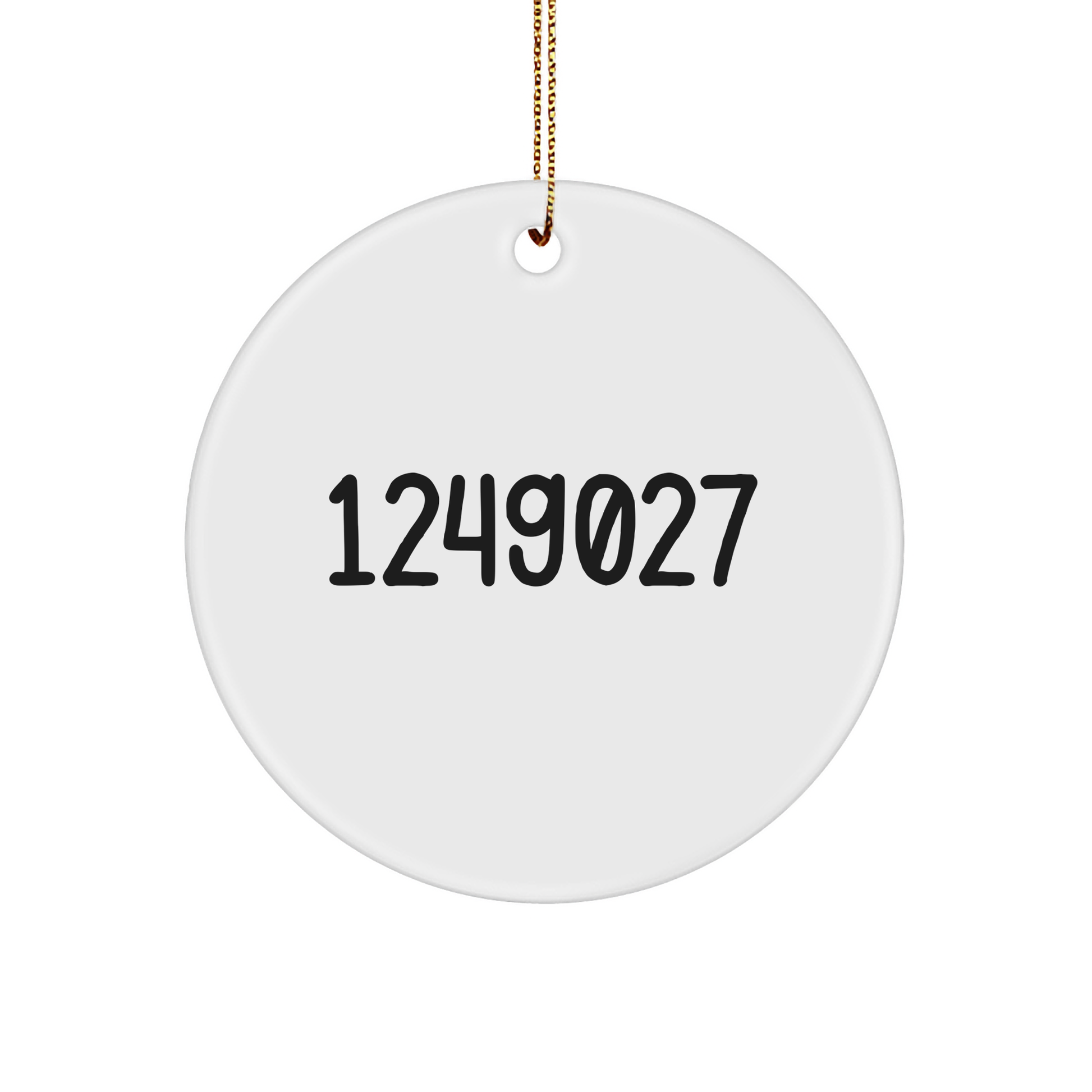 Funny Certified Dancer Gifts from Friends for Dancer, Circle Ornament Christmas Decorations with Inspirational Quote, 'You're a Star' - White 2.75" Tall, 0.5 oz, MDF - Image 1