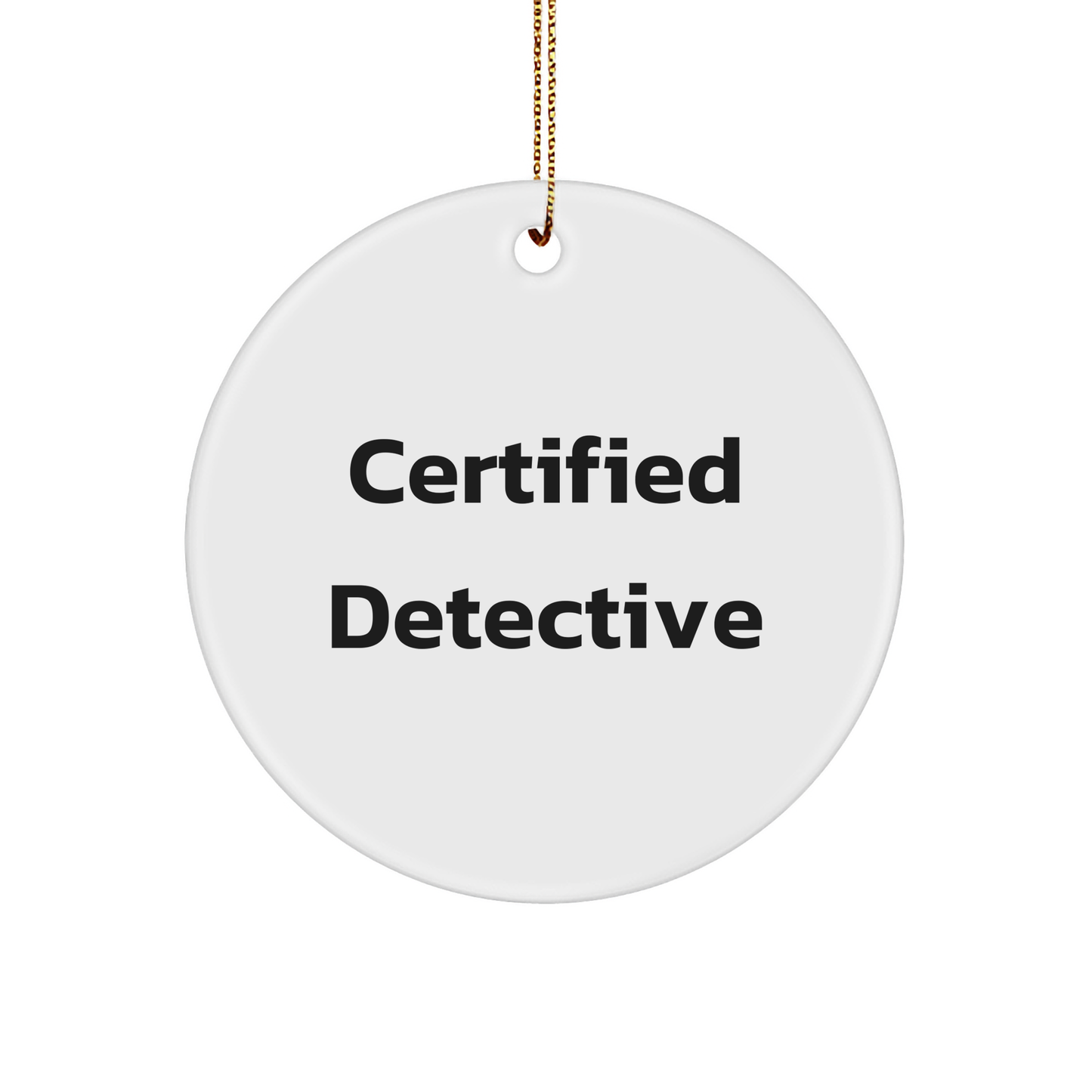 Funny Certified Detective Gifts for Detective Friends from Christmas - Image 1