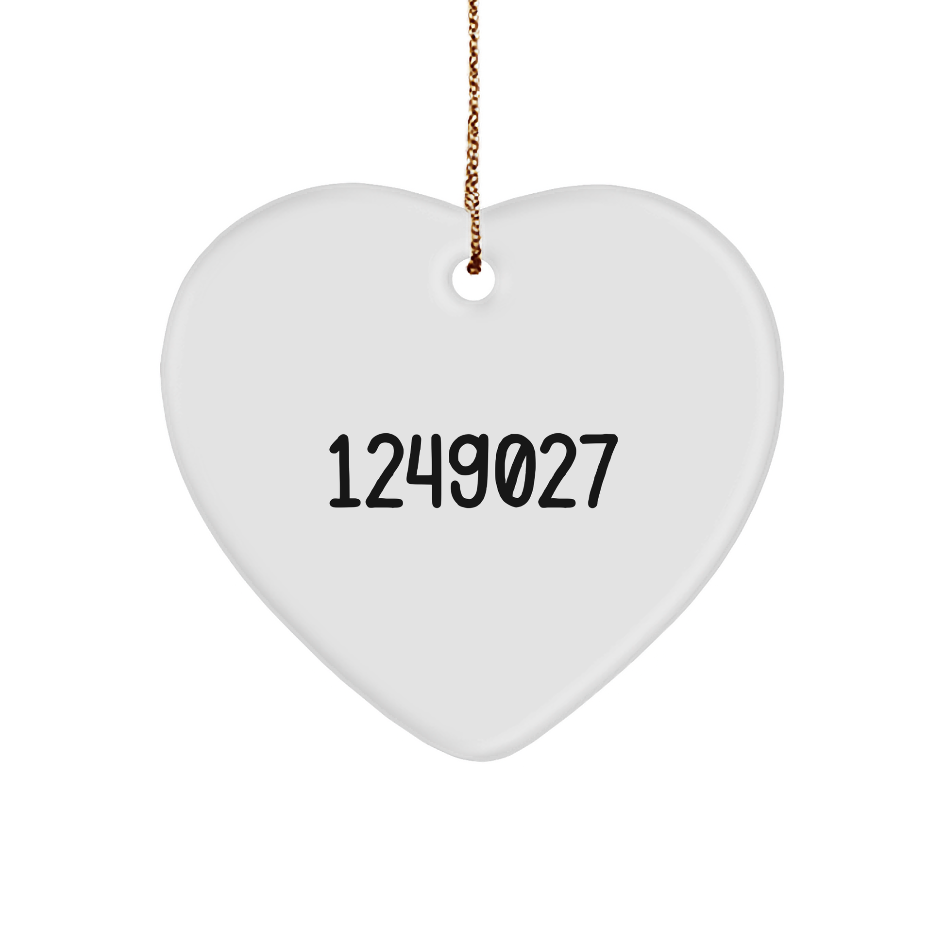 Funny Dancer Gifts from Friends, Heart Ornament for Dancer, Christmas Unique Presents from Family - Image 1