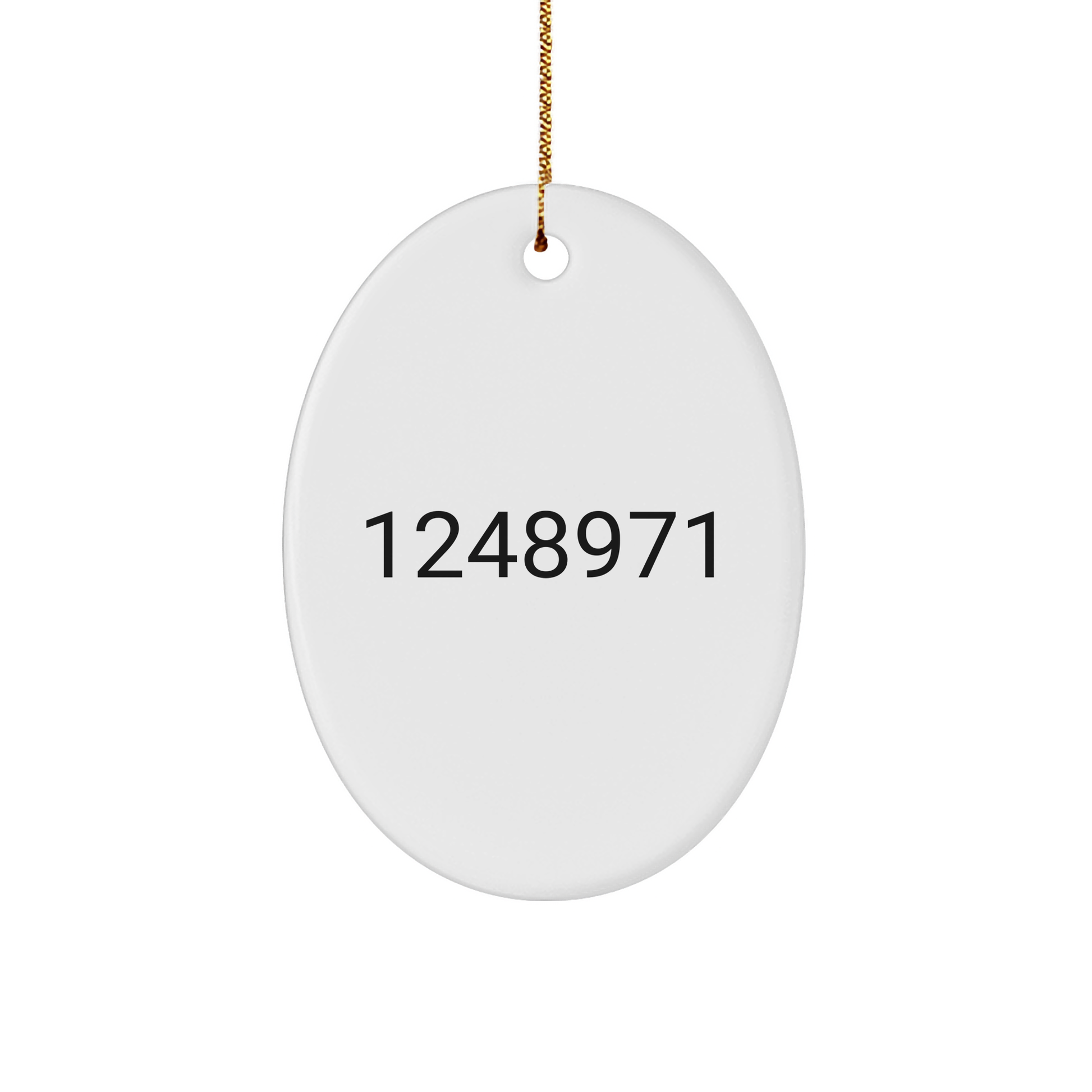 Certified Crime Scene Technician Gifts for Men - Oval Ornament Quote 'Certified Crime Scene Technician' - Christmas Unique Gifts from Friends - Image 1