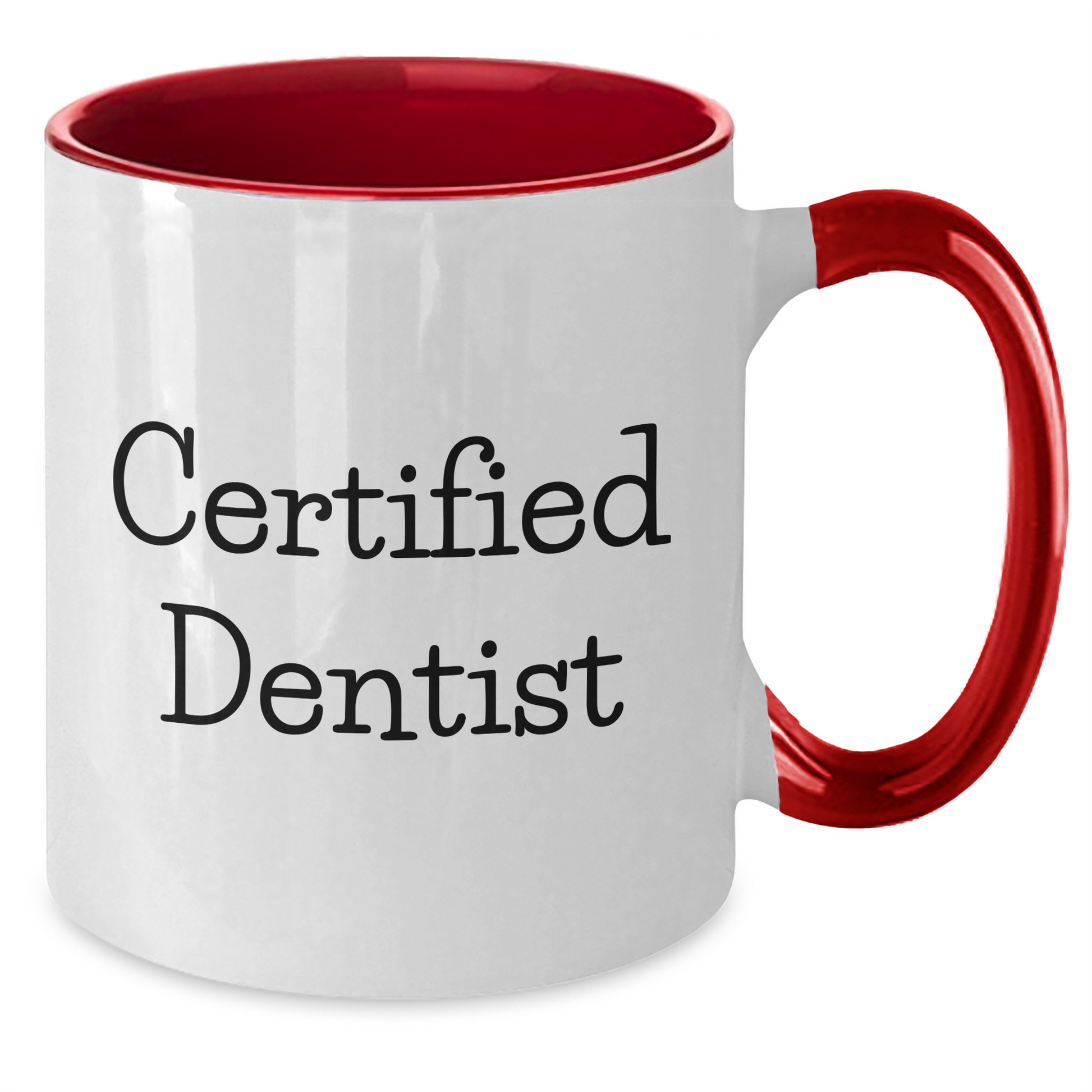 Funny Dentist Gifts from Friends for Graduation Unique Two Tone Coffee Mugs, 'You're a-maze-ing' Certified Dentist Quote - Additional