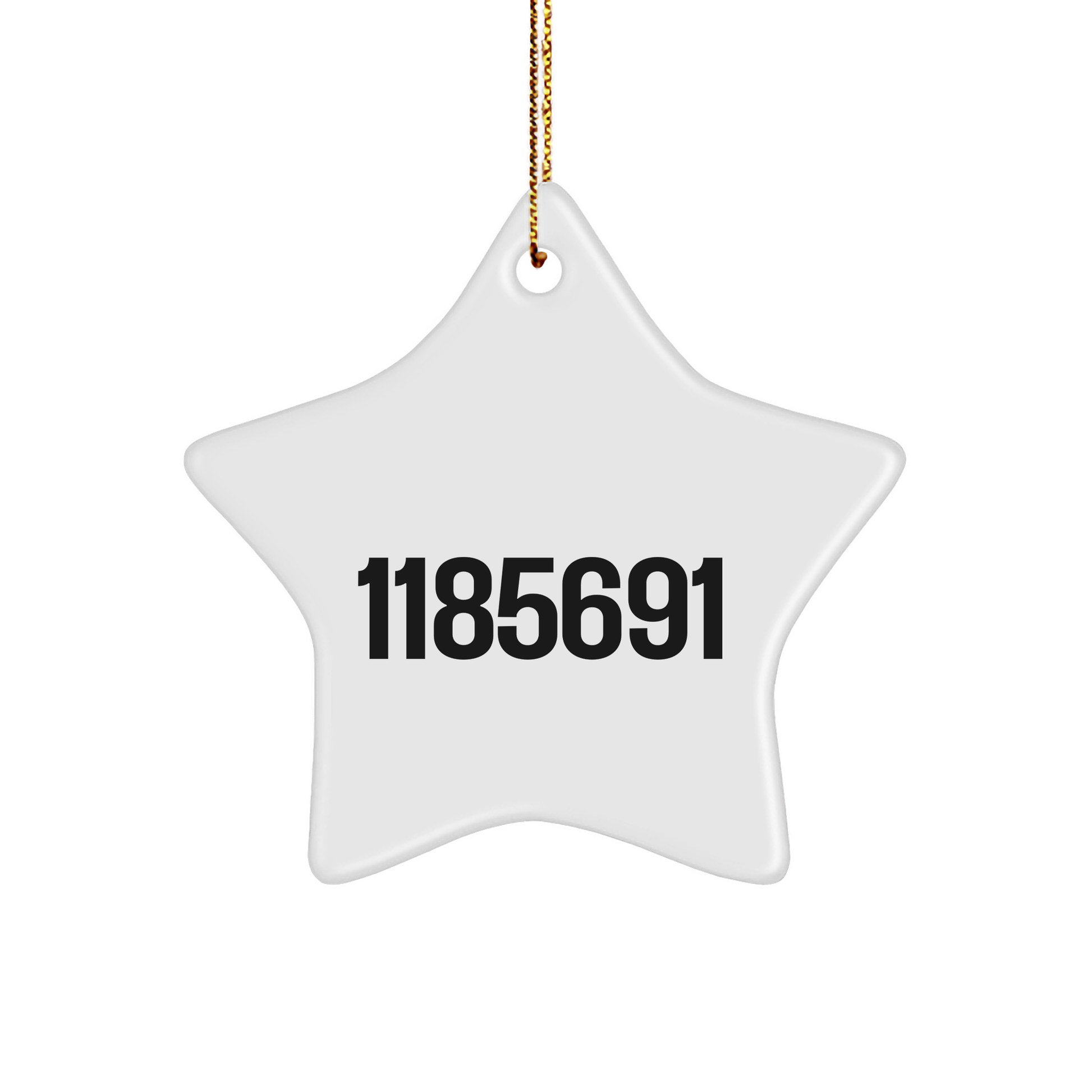 Funny Civil Engineer Gifts from Friends, Women, or Family - 'I'm Not Perfect But I'm A Civil Engineer And That's Basically The Same Thing' Star Ornament for Christmas - Image 1