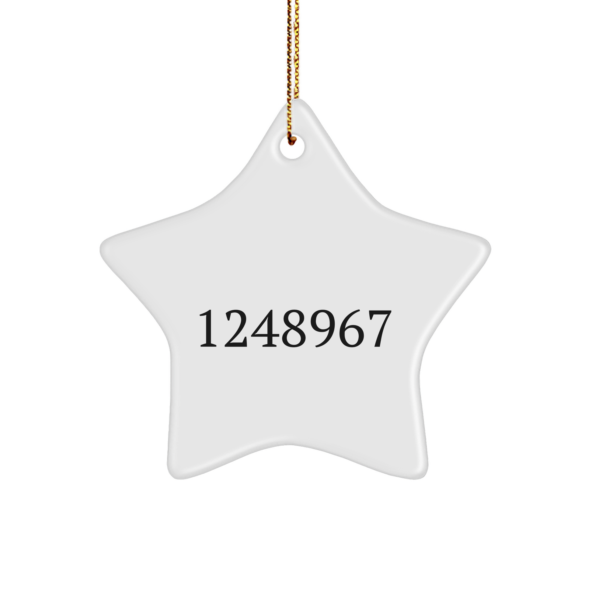Funny Crime Scene Technician Gifts, 'Certified' Star Ornament for Men or Women, Perfect for Family, Friends, or Coworkers, Christmas Unique Gifts from - Image 1
