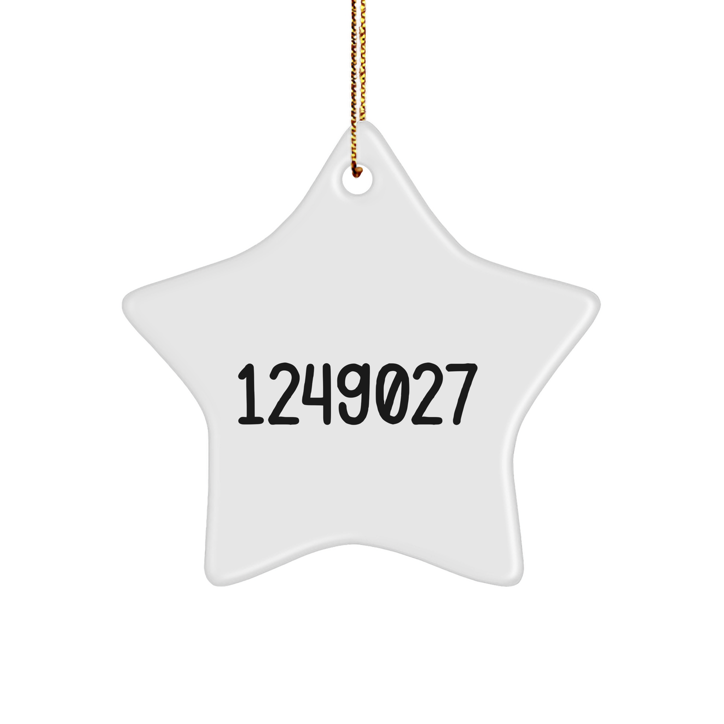 Funny Dancer Gifts from Friends for Christmas - Inspirational Star Ornament, Certified Dancer Quote, White, Star Shaped, Perfect for Dancers, from Family, Friends, or Coworkers - Image 1
