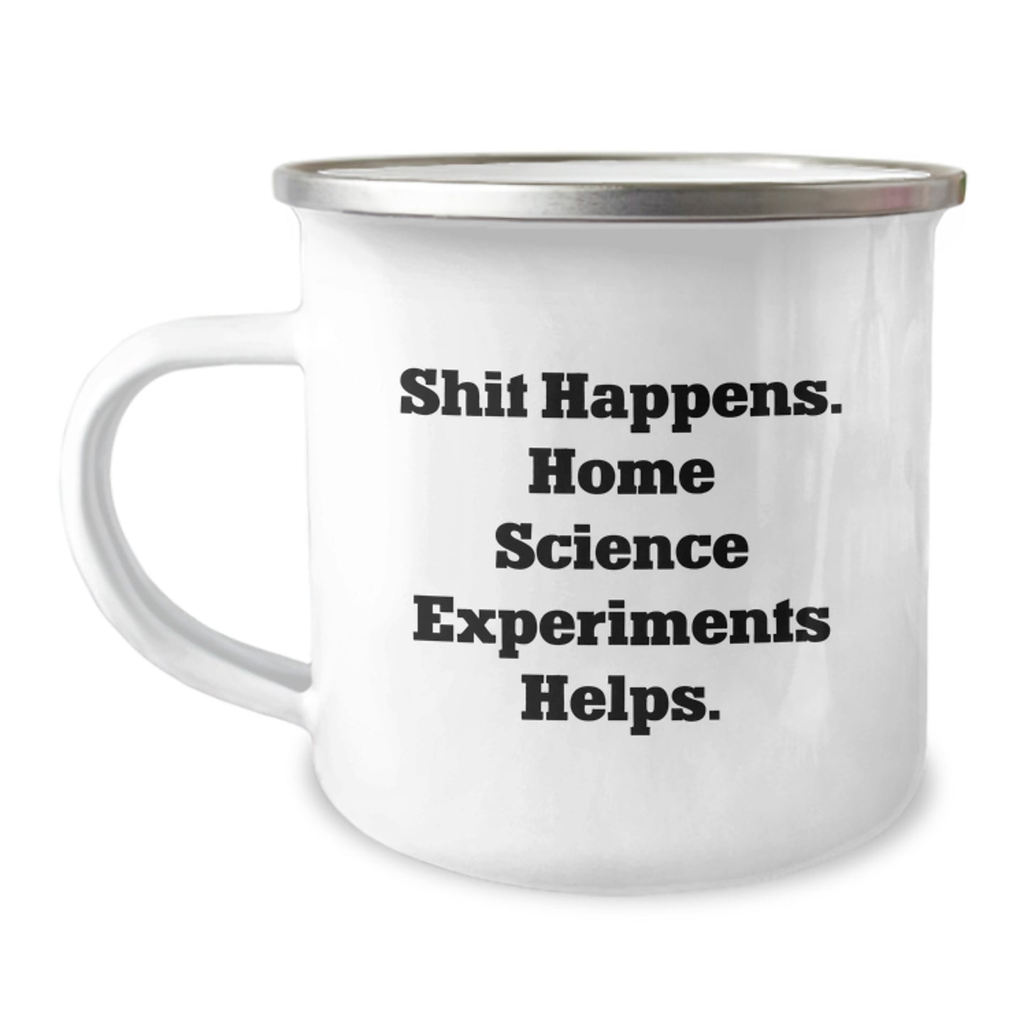Funny Home Science Experiments Camping Mug Gifts from Friends for Home Science Experiments Enthusiasts Birthday Unique Gifts - Image 1