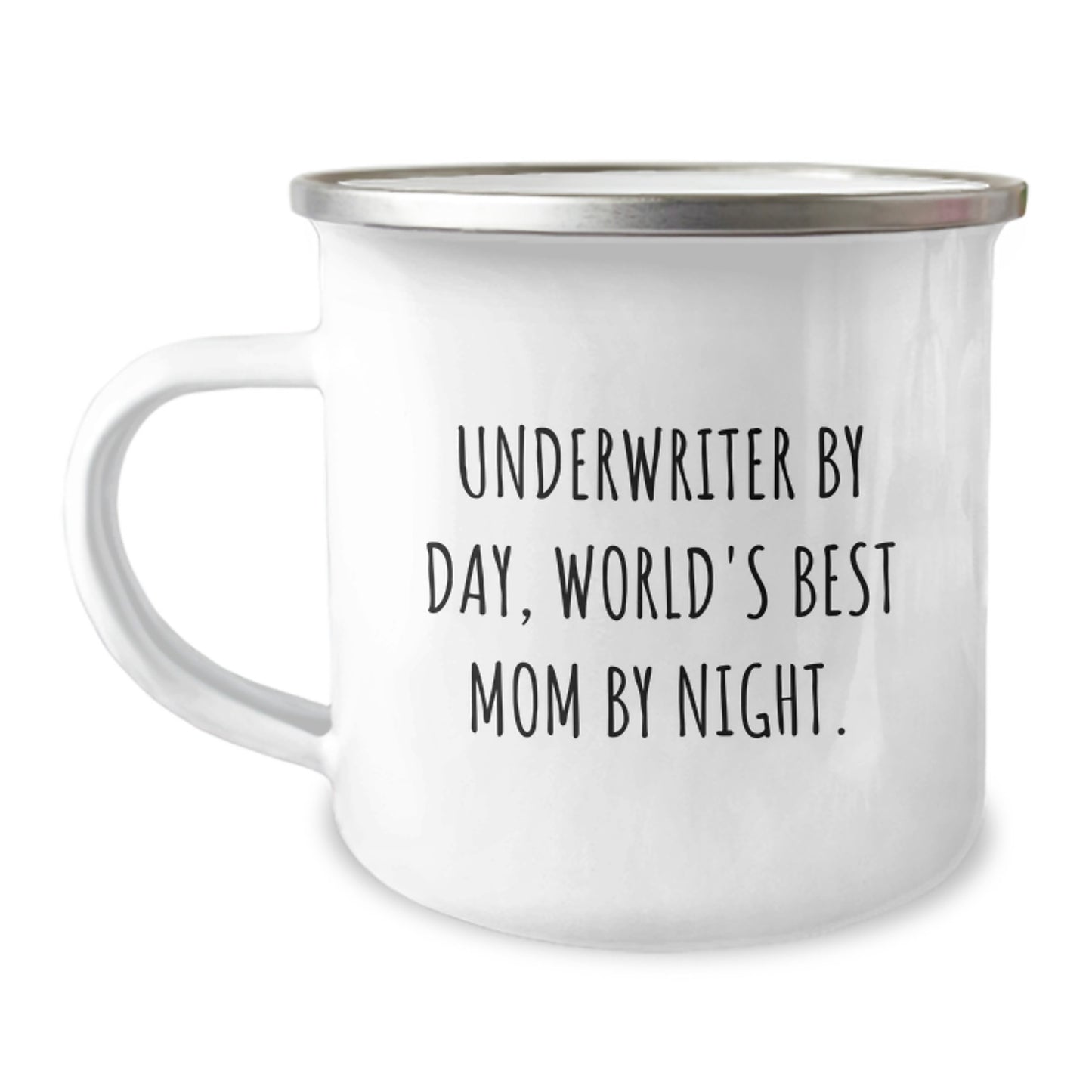 Underwriter Gifts, Funny Quote Camping Mug, Graduation Unique Gifts from Friends and Family - Image 1