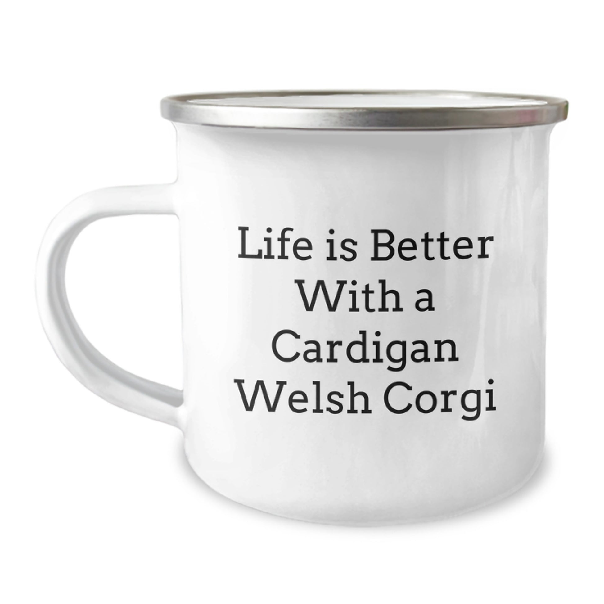 Cardigan Welsh Corgi Dog Lover Gifts from Men to Friends - Funny Quote Camping Mug for Graduation Unique Gifts - Image 1