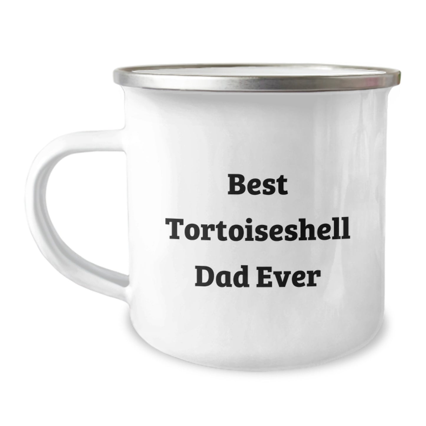 Funny Tortoiseshell Cat Gifts for Best Tortoisell Dad Ever, Camping Mug for Men, Women, Family, Gift from Friends, Perfect Birthday Unique Gifts - Image 1