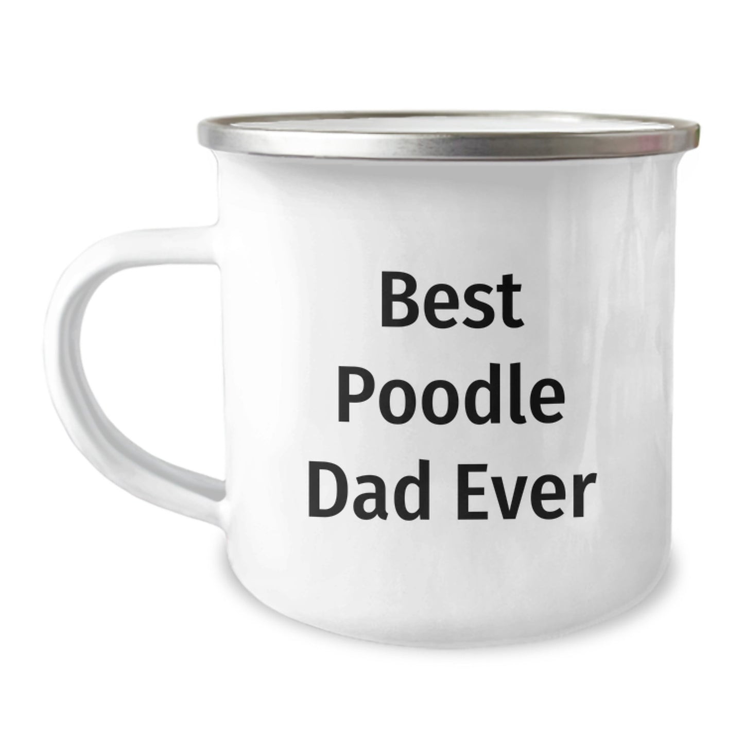 Funny Poodle Dog Dad Gifts for Men from Best Poodle Dad Ever, Unique Graduation Gifts for Poodle Dog Lovers, Camping Mug for Poodle Dog Enthusiasts, Gifts from Dad for Poodle Dog Mom - Image 1