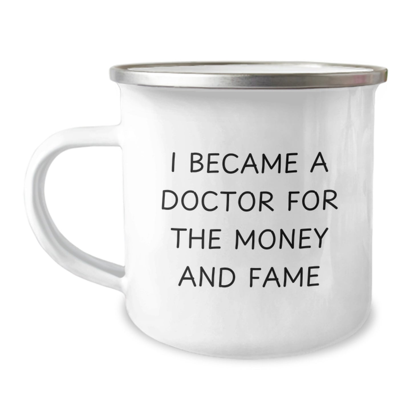 Funny Gifts from Family to Doctor Men for Camping Mug - Image 1