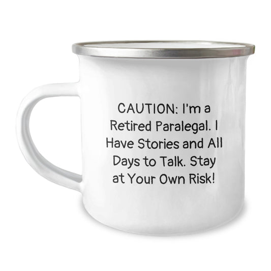 Funny Paralegal Gifts for Christmas - Paralegal Friends and Family Love Camping Mugs from Retired Paralegal with Witty Humor - Unique Christmas Unique Gifts for Paralegal Men and Women - Image 1