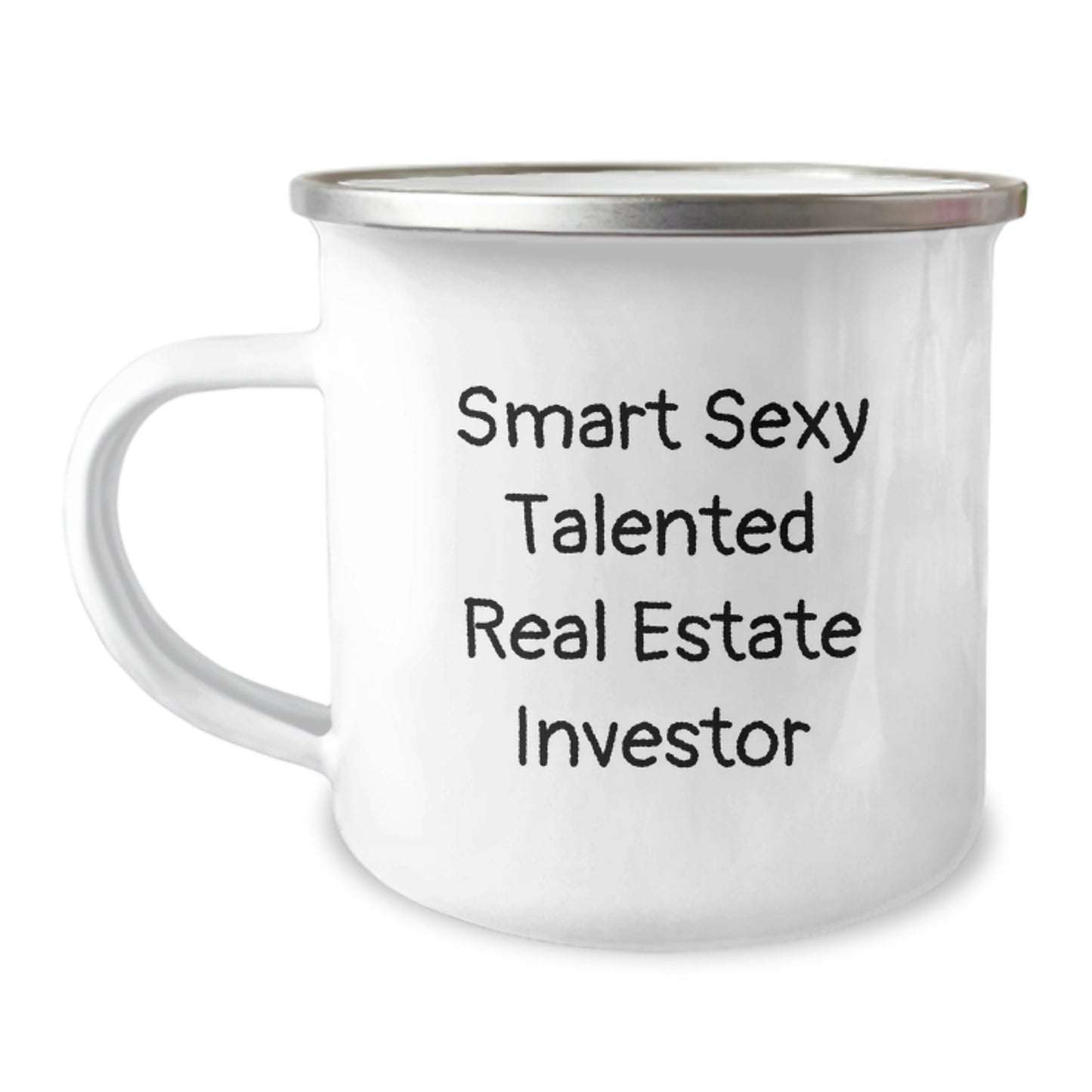 Funny Real Estate Investor Gifts, Camping Mug for Men, Gifts from Friends to Real Estate Investor, Perfect Graduation Unique Gifts for Real Estate Investor - Image 1