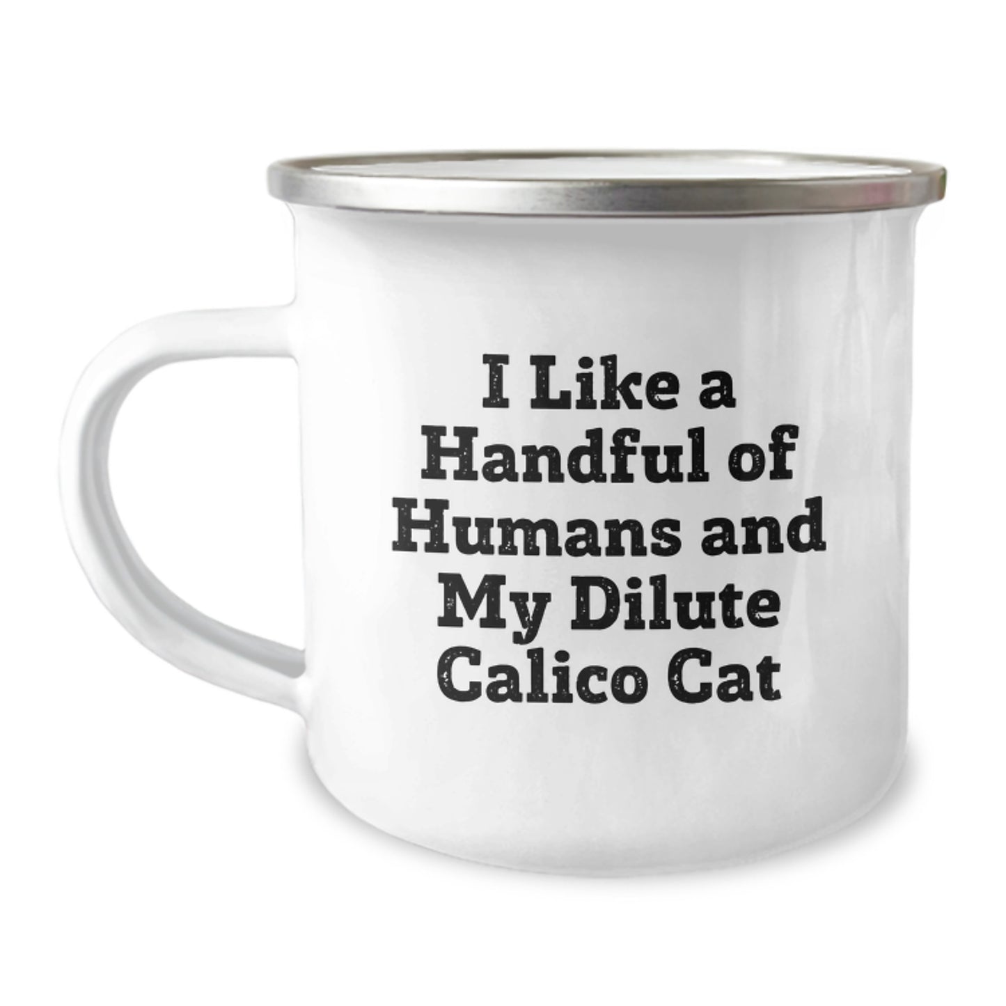 Dilute Calico Cat Lover Gifts Funny Camping Mugs Christmas Unique Presents from Friends to Family - Image 1