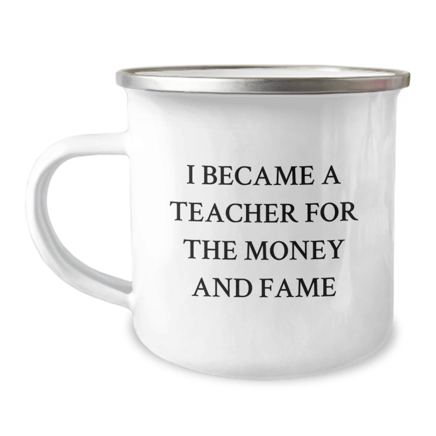 Funny Teacher Gifts from Men to Teacher Friends on Christmas Unique Gifts for Teachers and Teacher Lovers Camping Mugs - Image 1