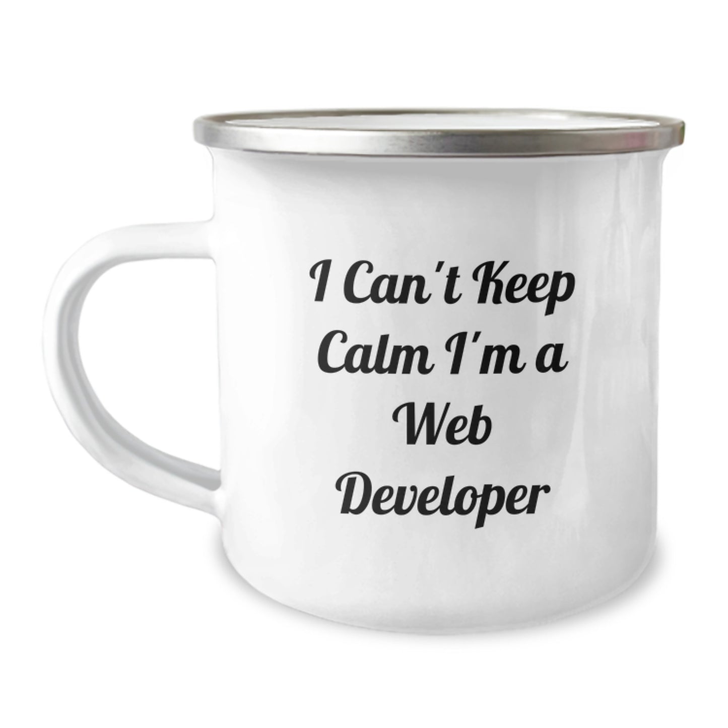 Funny I Can't Keep Calm I'm A Web Developer Web Developer Gifts from Friends for Graduation Unique Mugs - Image 1