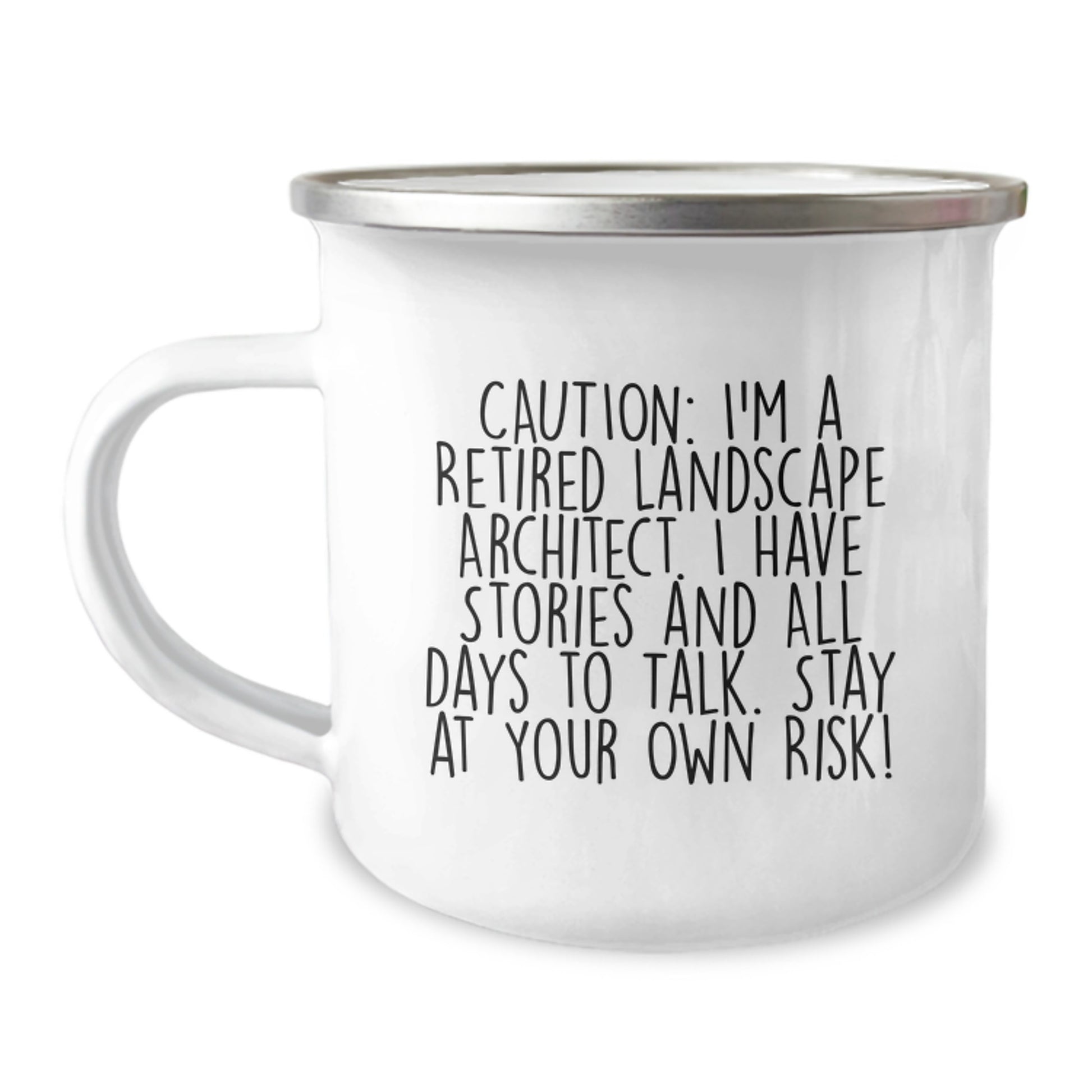 Funny Landscape Architect Christmas Unique Gifts from Friends, Unique Camping Mug Design, Retired Landscape Architect Quotes, Holiday Unique Gifts for Landscape Architect - Image 1