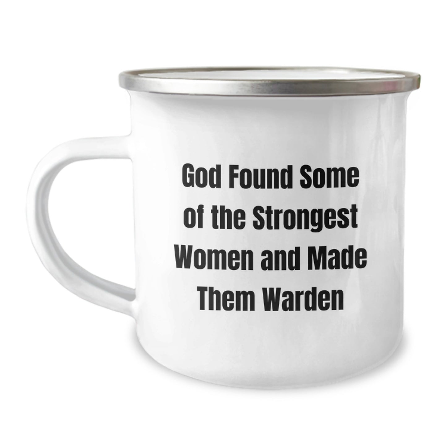 Warden Gifts Funny Quote Stainless Steel Camping Mug, Gifts from Men, Gifts for Warden, Graduation Unique Gifts - Image 1