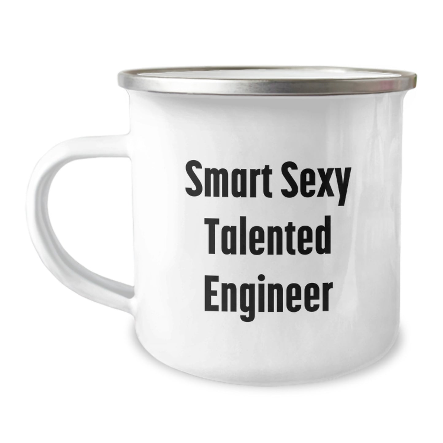 Funny Engineer Gifts for Him, Birthday Unique Gifts from Friends to Smart Sexy Talented Engineer, Camping Mug for Engineers - Image 1